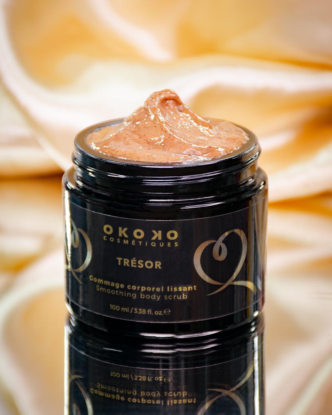 Trésor Body Scrub - Exfoliating & Moisturizing Sugar Scrub for Smooth Skin - Perfect for Spa Day & Self Care Routine