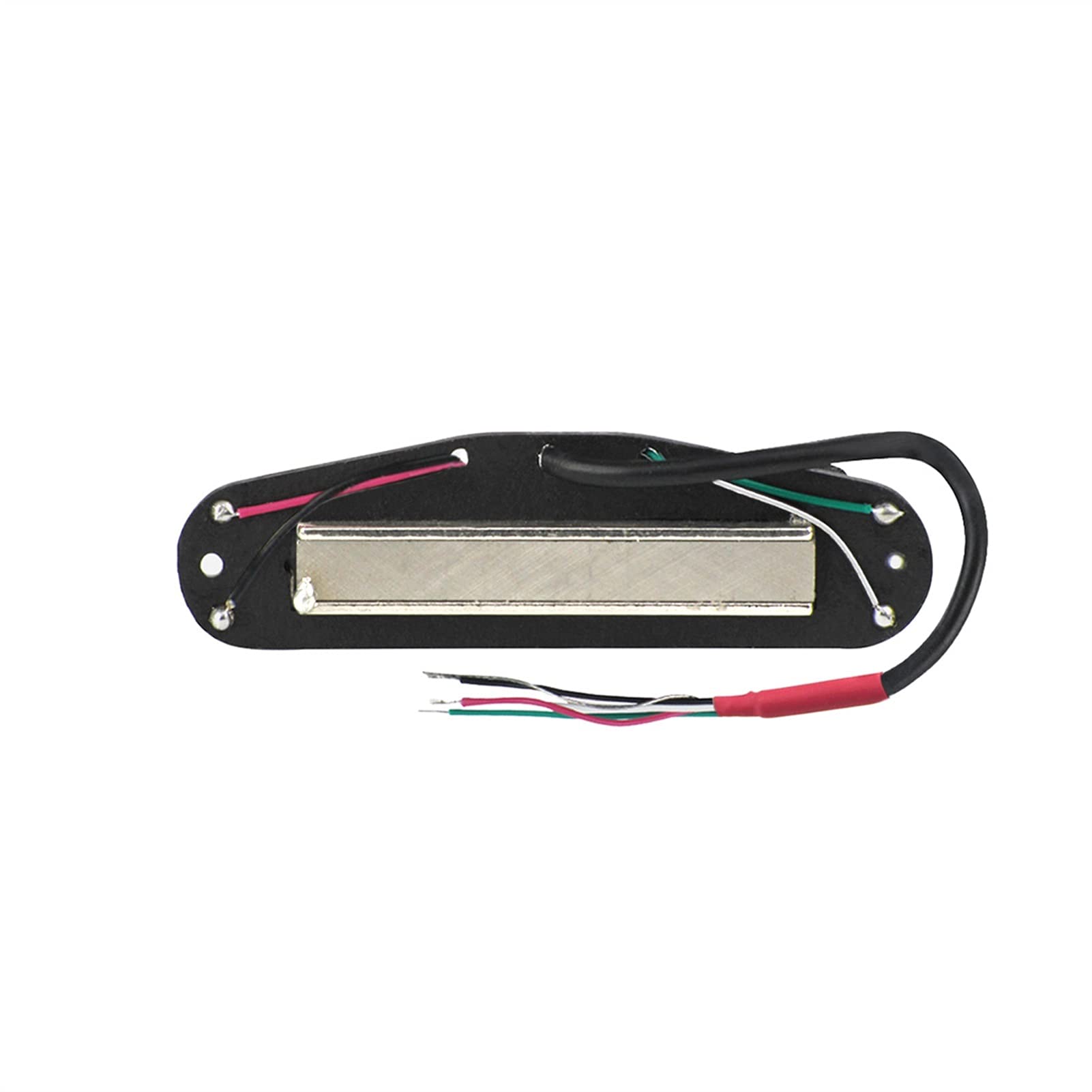 Alnico 5 Dual Hot Rail Humbucker Pickup - Double Coil Guitar Pickup for Bridge Position | High Output Black Pickup for Rock/Metal Guitarists | Perfect for Electric Guitar Upgrades & Replacement Parts