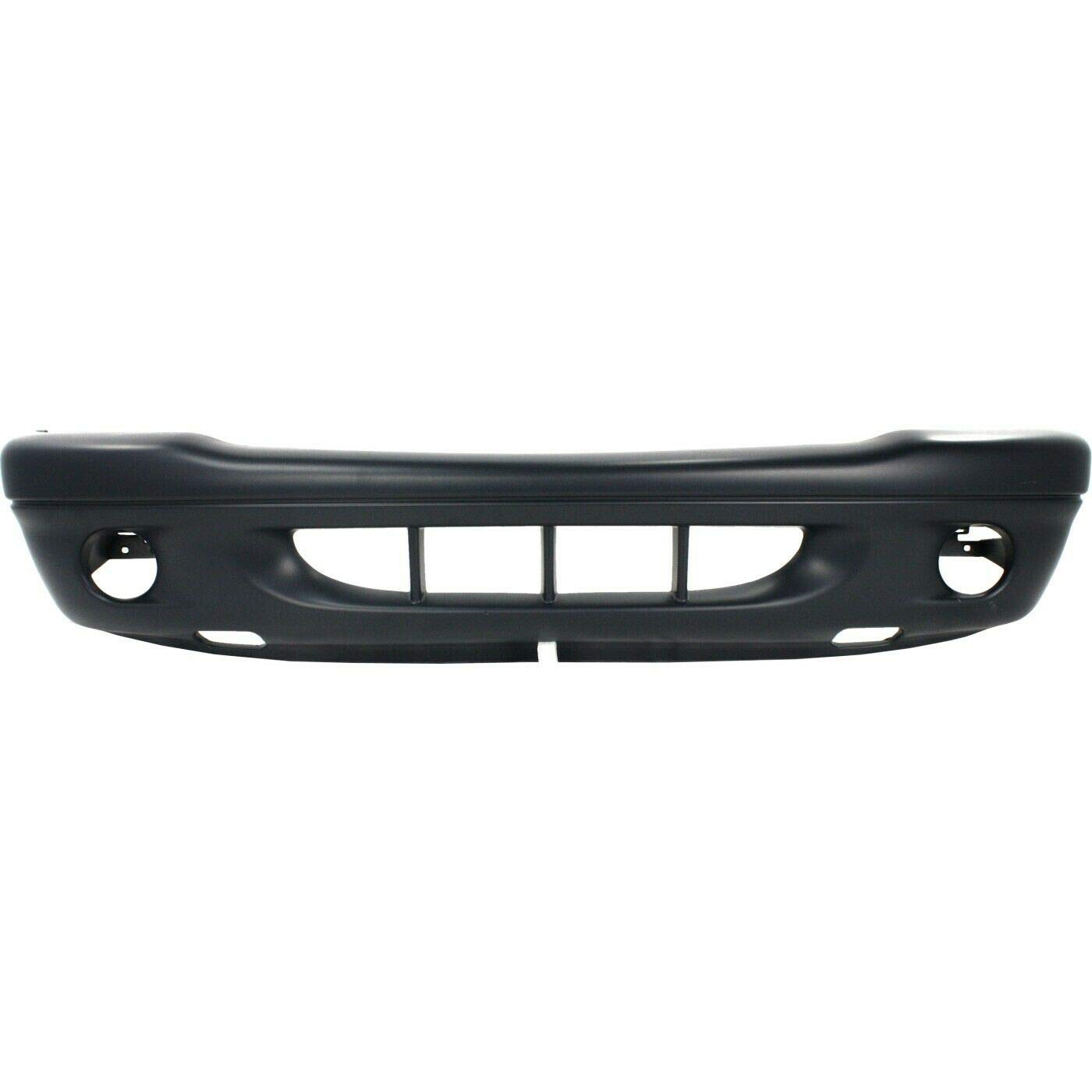 Replacement Front Bumper Cover with Fog Light Holes | Compatible with Models 9619701 & 5083107AA | Durable Plastic Car Body Part for Enhanced Protection & Style | Perfect for Off-Roading, City Driving & Vehicle Customization