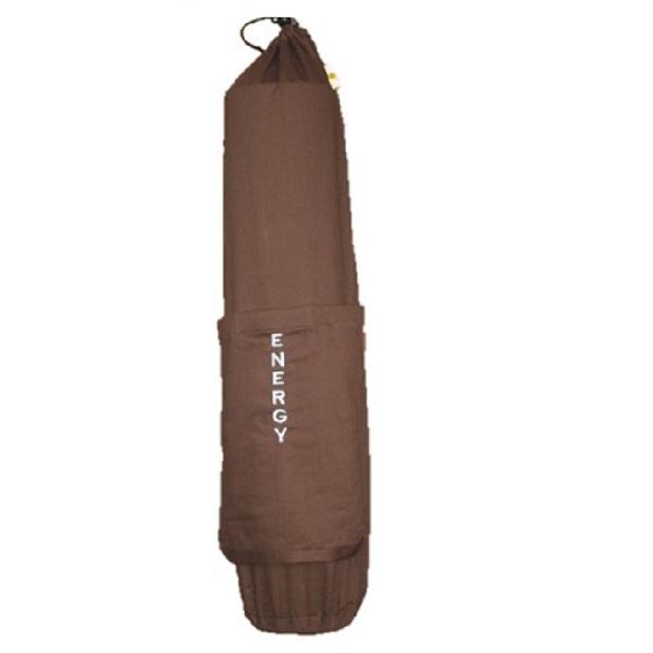 OMSutra Yoga Mat Bag with Inspirational Slogan - Lightweight & Durable Carrier for Yoga Mats Up to 85
