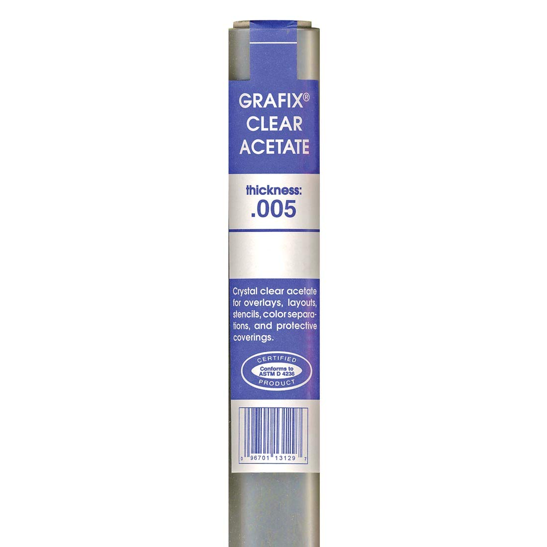 Grafix Clear Acetate Rolls - 12