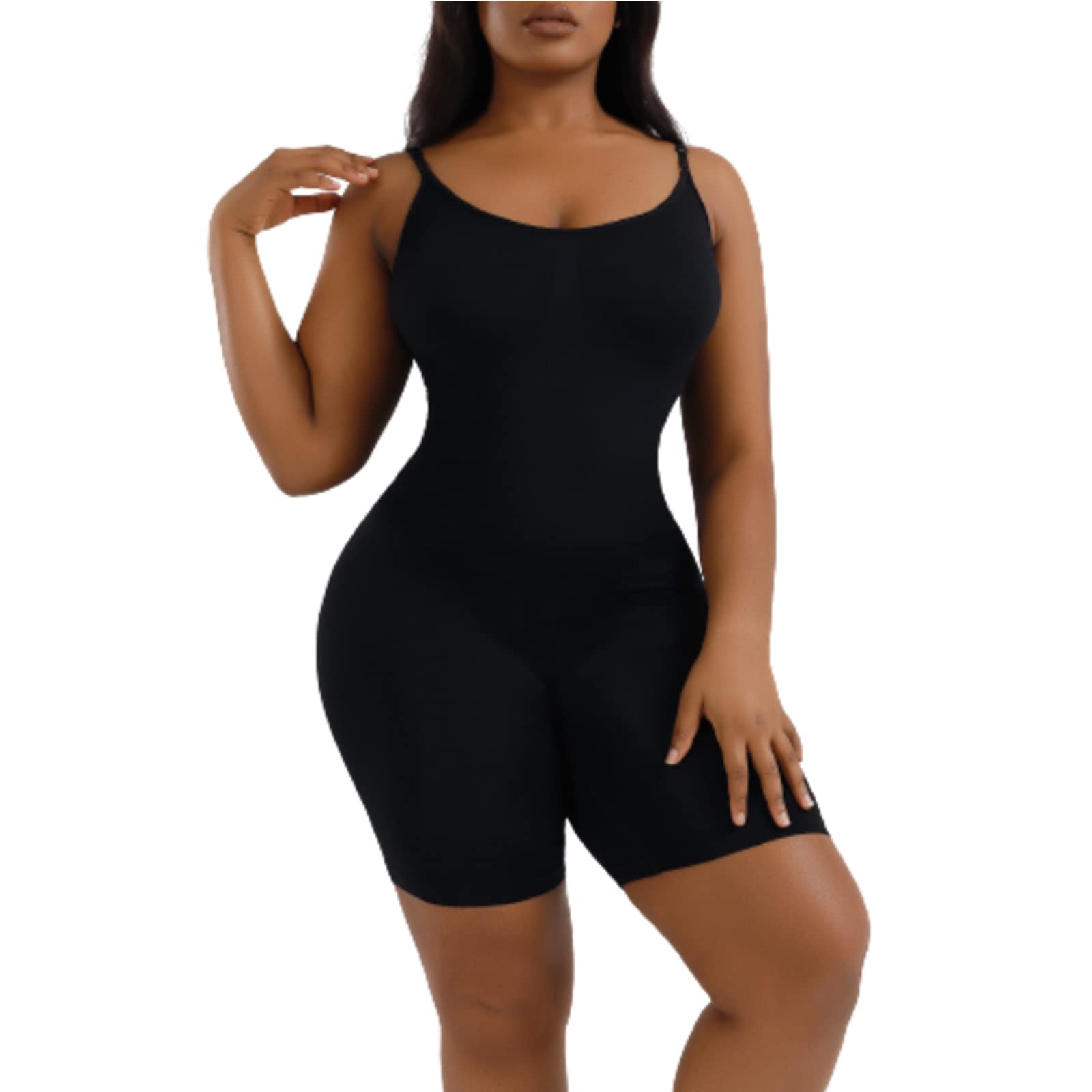 Women's Tummy Control Shapewear - Sleeveless Seamless Bodysuit with Butt Lifting Support for All Body Types | Perfect for Everyday Wear, Special Occasions & Postpartum Recovery