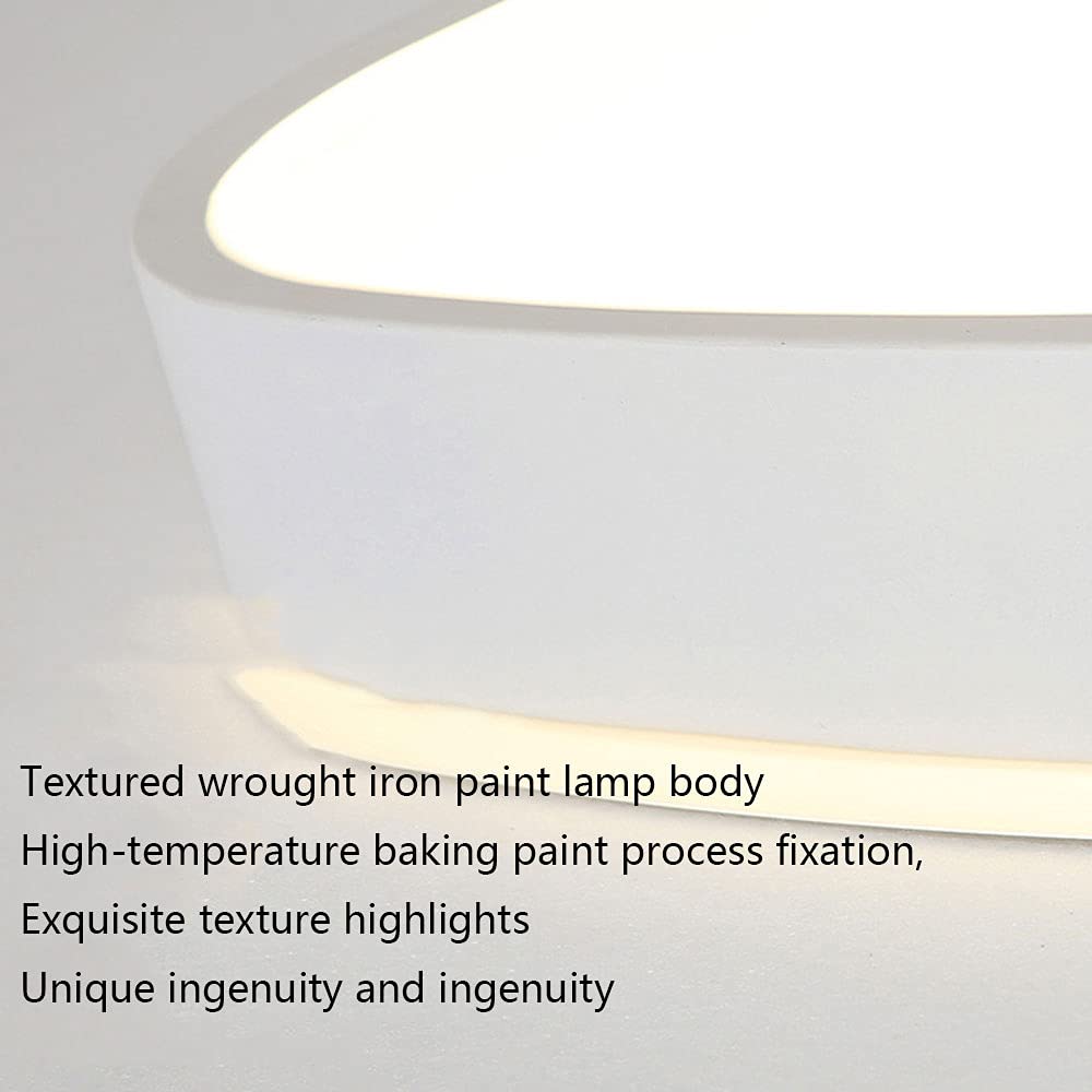 Energy Efficient LED Ceiling Light Fixture - 3 Color Temperature, Ultra-Thin Flush Mount, Side Emitting Design for Living Room, Bedroom & Office | Modern Round Minimalist Lighting Solution