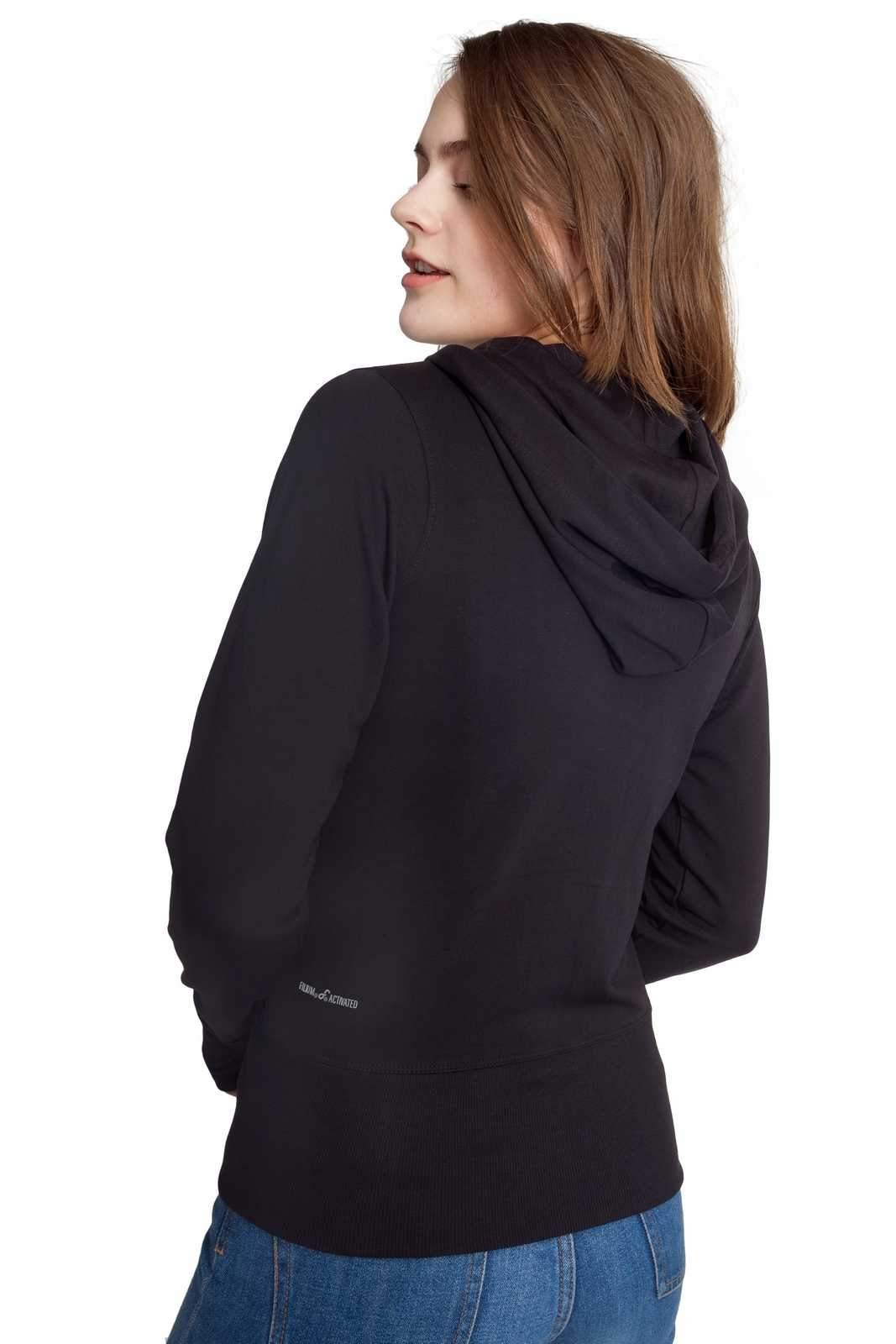 Ably Apparel Hyacinth Women's Lightweight Hoodie - Waterproof, Stain & Odor Resistant Pullover for Outdoor Activities, Travel & Casual Wear