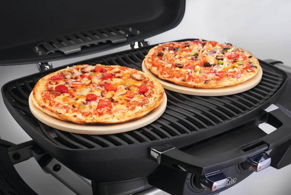 Napoleon 10 Inch Personal Pizza Stone Set | Premium Baking Stone for Homemade Pizza, Bread & Pastries | Perfect for Oven, Grill & Outdoor Cooking