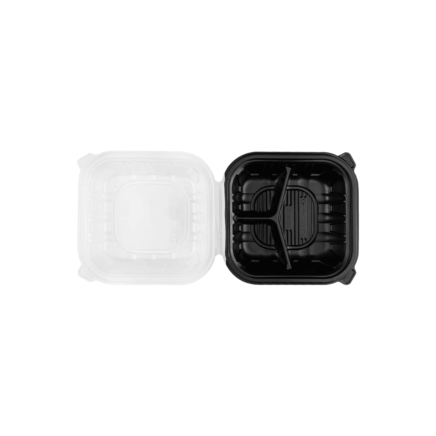 Premium PP Hinged Food Storage Containers - 8