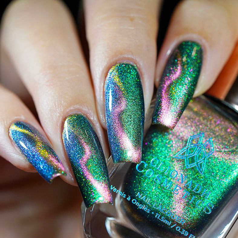 Magic Mushroom Nail Polish - Psychedelic & Vibrant Colors for Unique Nail Art - Perfect for Festivals, Raves & Self-Expression