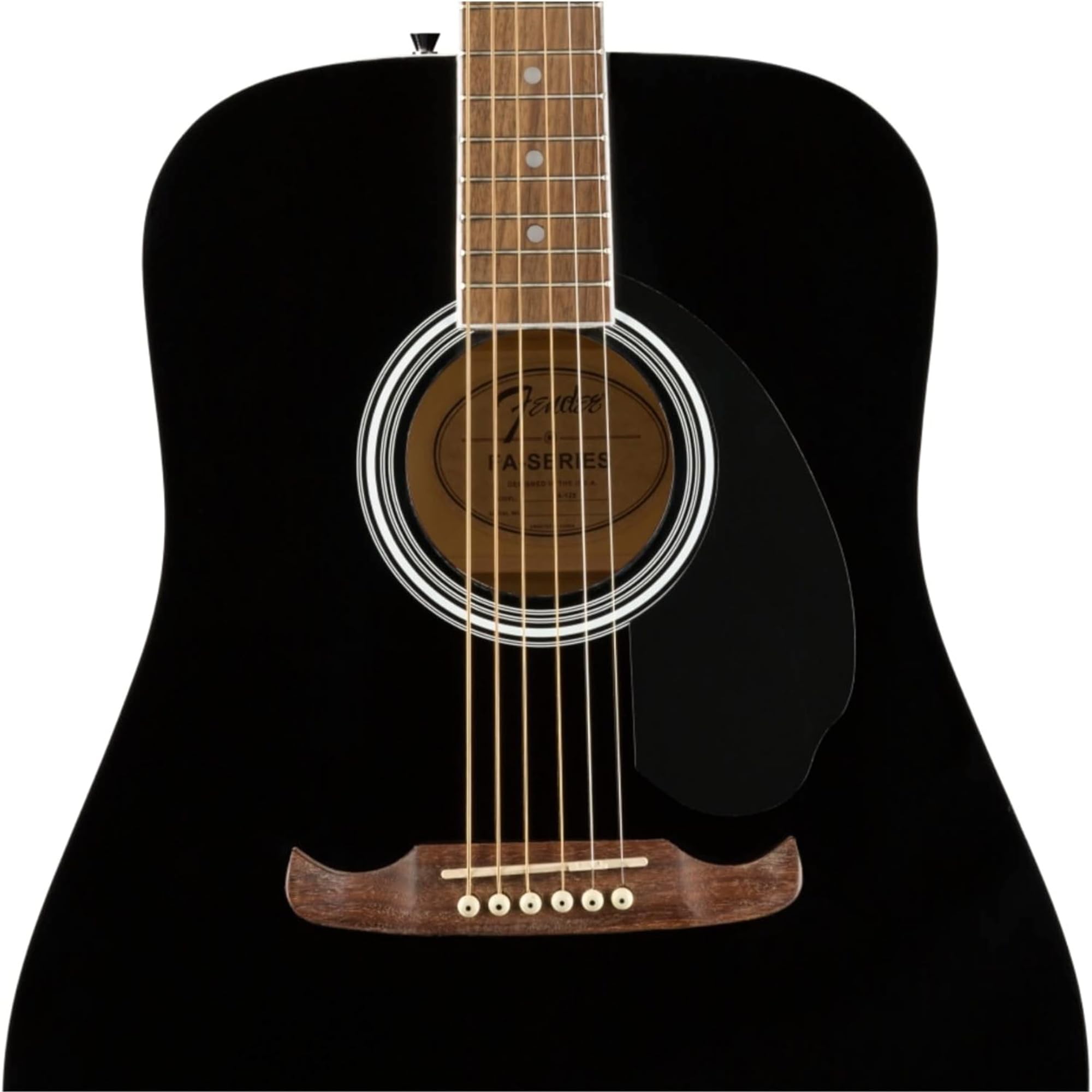 Fender Dreadnought Acoustic Guitar Bundle - Black with Gig Bag, Tuner, Strap, Strings, Picks & Online Lessons | Complete Starter Kit for Beginners | Perfect for Home Practice, Live Performances & Music Classes