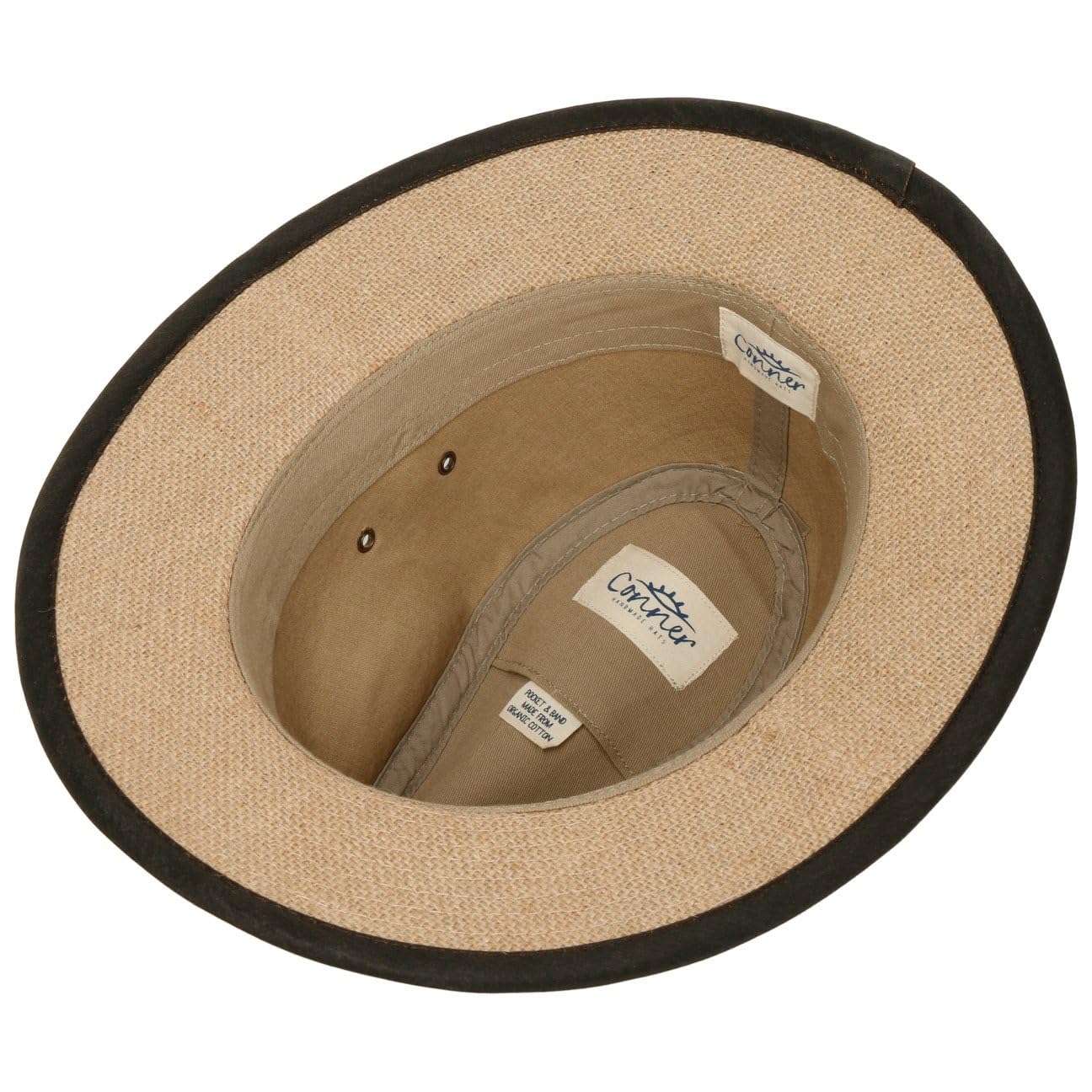 Black Creek Safari Hemp Hat for Men & Women - Breathable Sun Protection Wide Brim Hat for Outdoor Adventures, Hiking, Beach & Travel