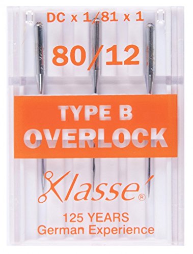 Premium Overlocker Sewing Needles for Serger Machines - High-Quality Sharp Needles for Professional & Home Sewing - Perfect for Fabrics, Knits & Heavy-Duty Materials
