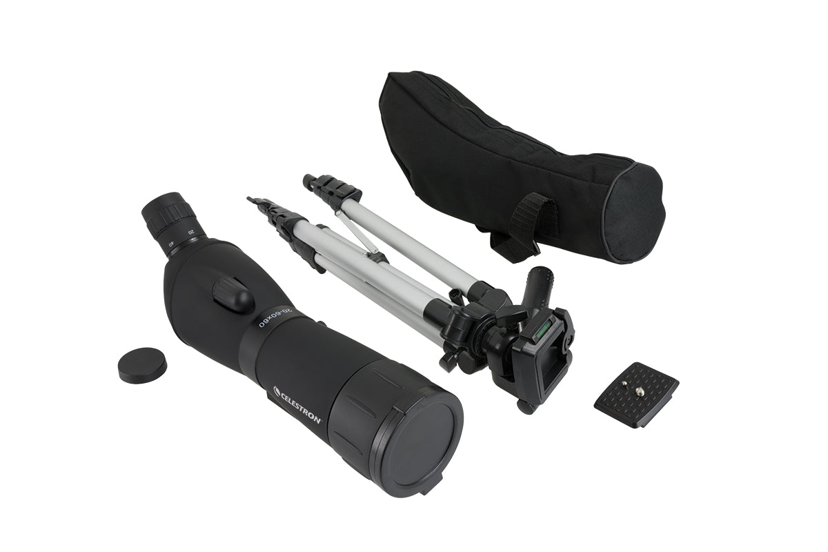 60x60 Spotting Scope with Full Tripod - 20mm Lens, High Magnification for Bird Watching, Hunting & Outdoor Adventures