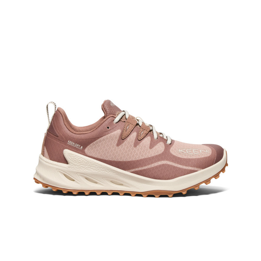 Women's Zionic Waterproof Hiking Shoes - Lightweight & Durable for Outdoor Adventures | Warm Taupe/Raw Umber | Perfect for Trail Running, Camping & Mountain Climbing