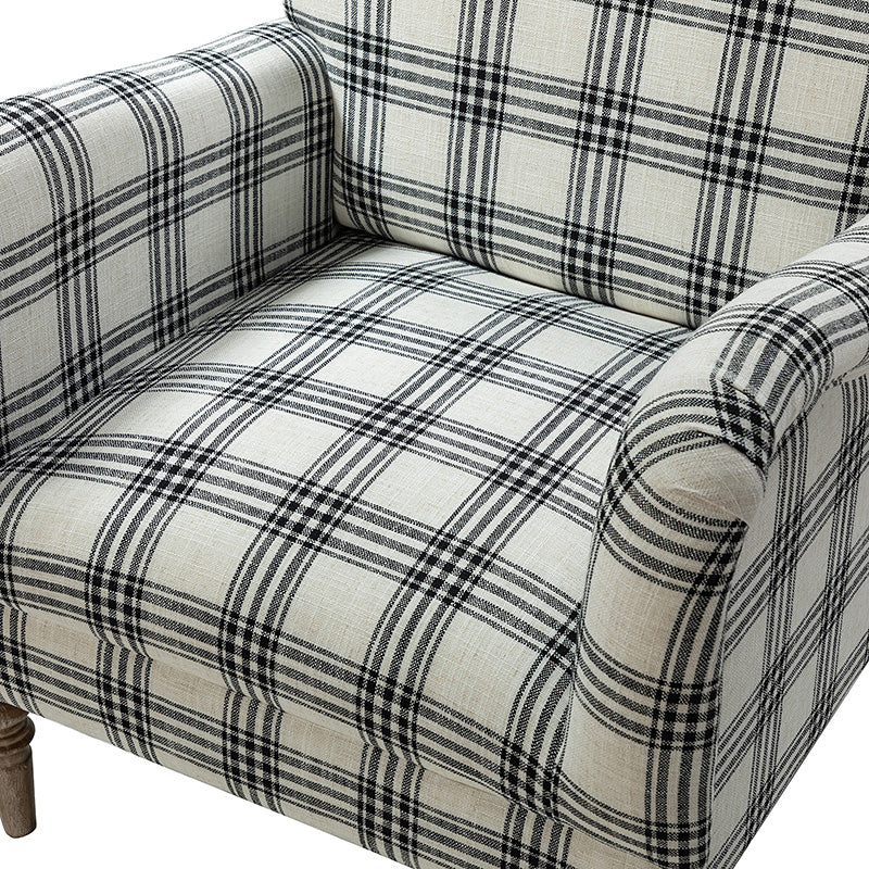 Sadie Upholstered Armchair with Side Table - 2 Piece Living Room Furniture Set for Small Spaces, Apartments & Cozy Reading Nooks