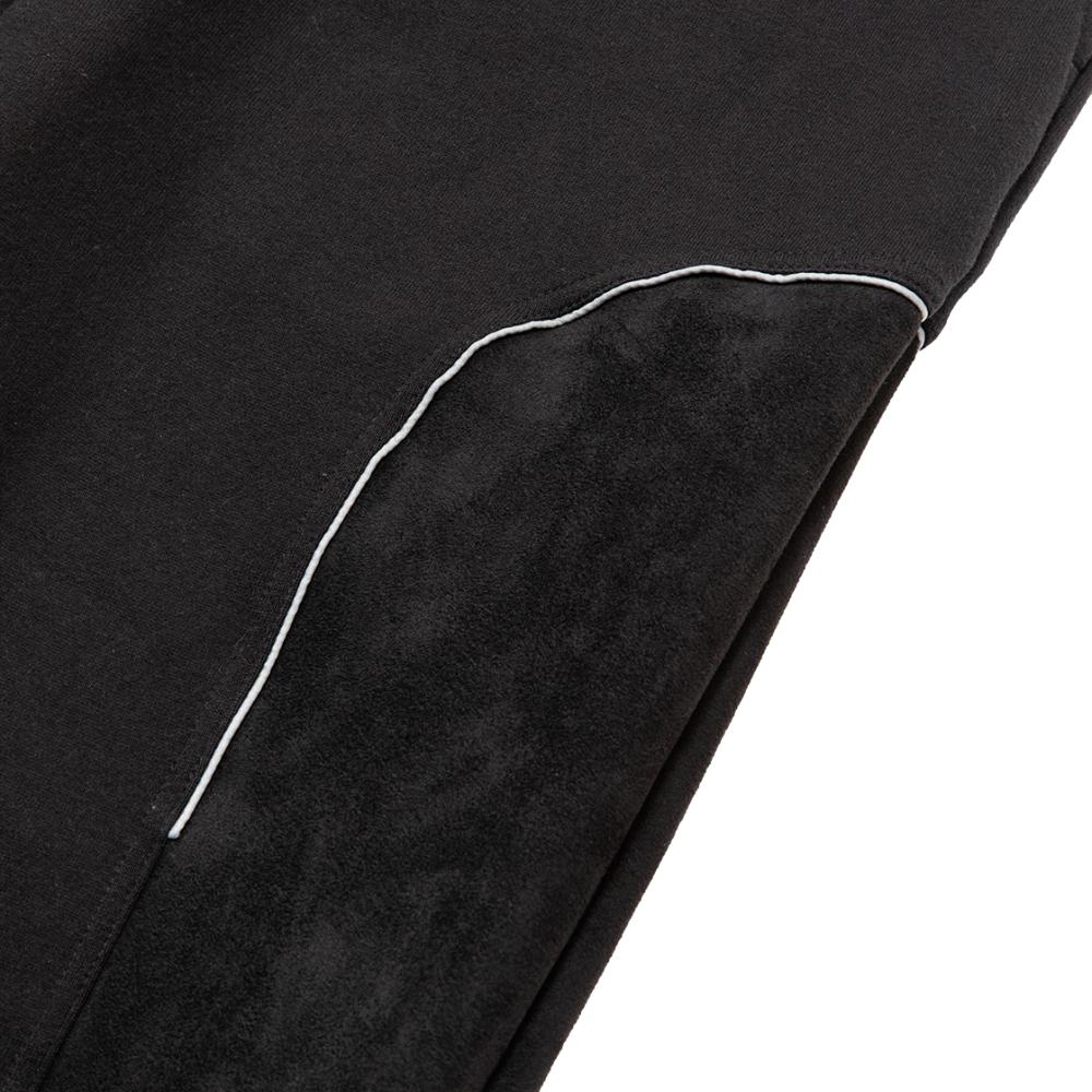 MEANSWHILE LINE SWEAT PANTS - Sumi Black Athletic Joggers for Men & Women - Perfect for Gym, Running, Yoga & Casual Wear