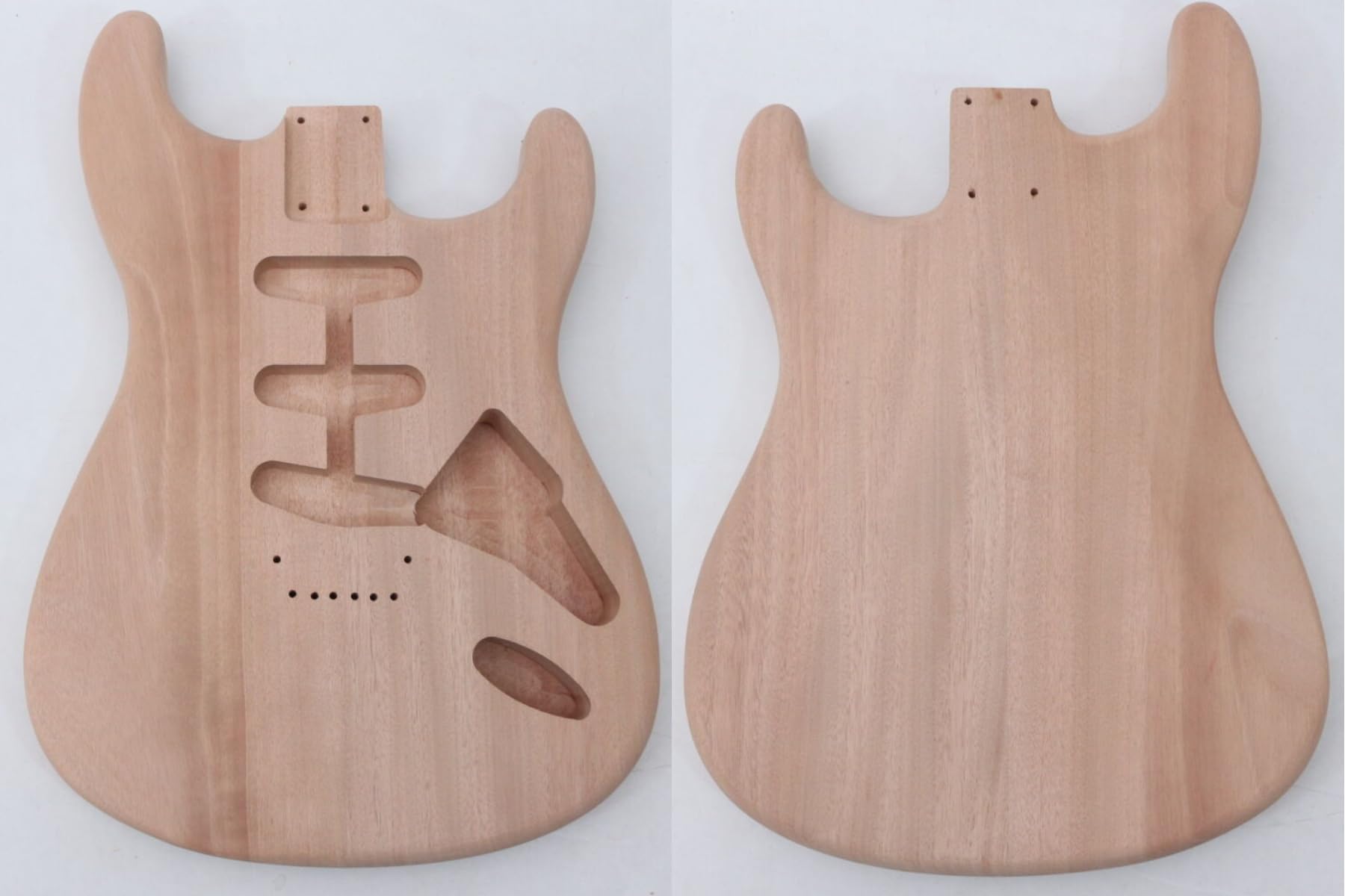 Premium ST Style Electric Guitar Body Hard Tail Replacement - Compatible with SSS Pickups & Bolt-On Heel | Perfect for DIY Guitar Builds, Upgrades & Professional Modifications