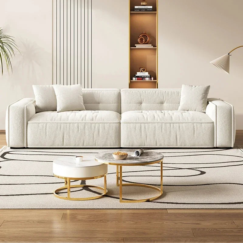 Italian Cloud Divano Sofa Set - Handcrafted Luxury & Ultimate Comfort for Living Room, Lounge & Entertainment Spaces