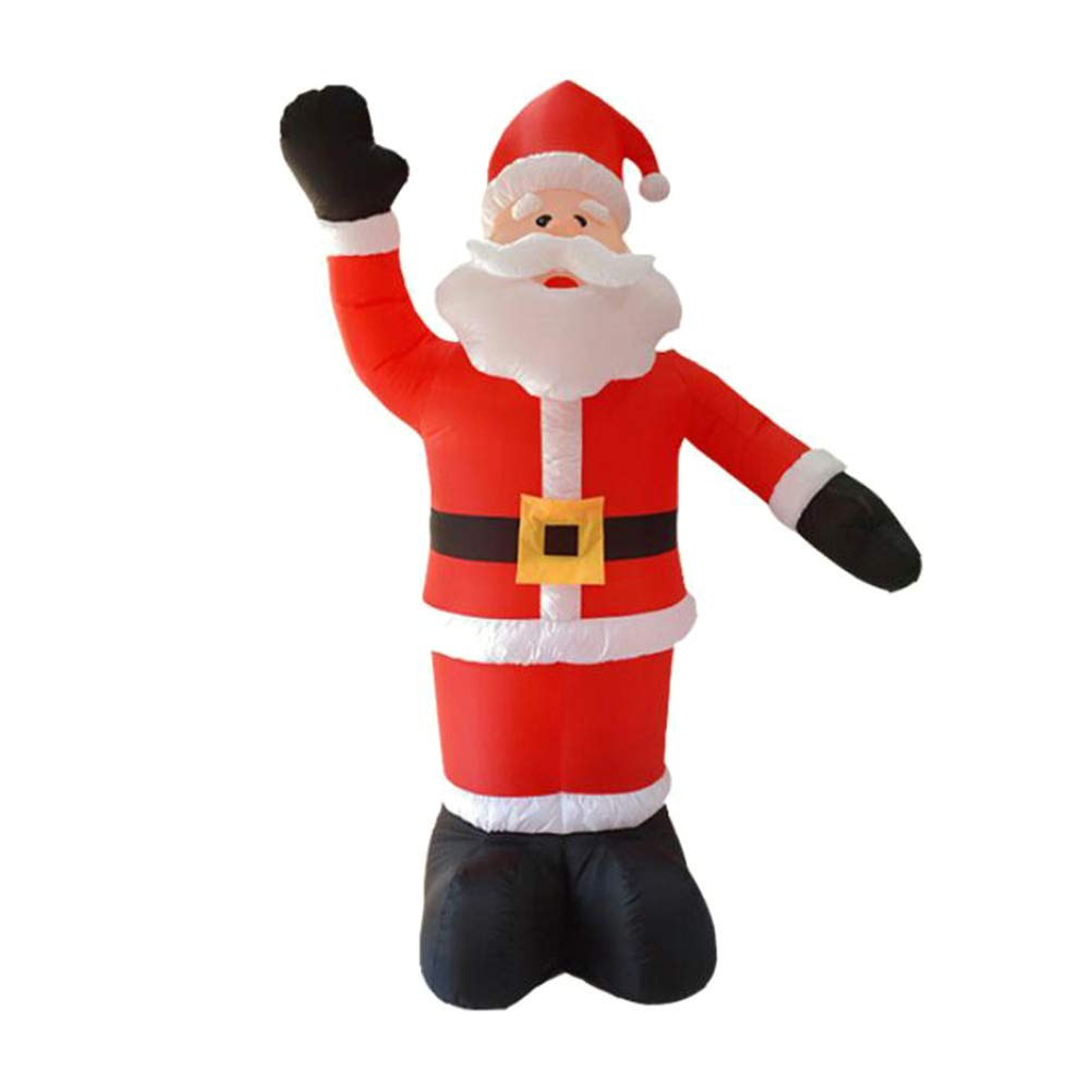 PRETYZOOM Inflatable Santa Claus Balloon - 6FT Christmas Decoration for Outdoor Yard, Garden & Party | Holiday Decor with US Plug | Perfect for Xmas Celebrations, Home Decor & Festive Gatherings