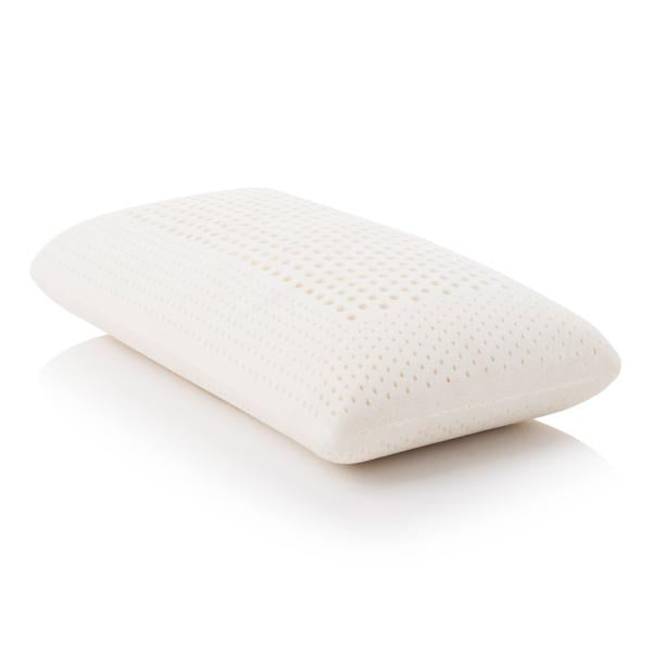 Premium Malouf 100% Talalay™ Latex Pillow with Cooling Bamboo Cover - Hypoallergenic & Breathable for Side, Back & Stomach Sleepers - Perfect for Hot Sleepers & Allergy Relief