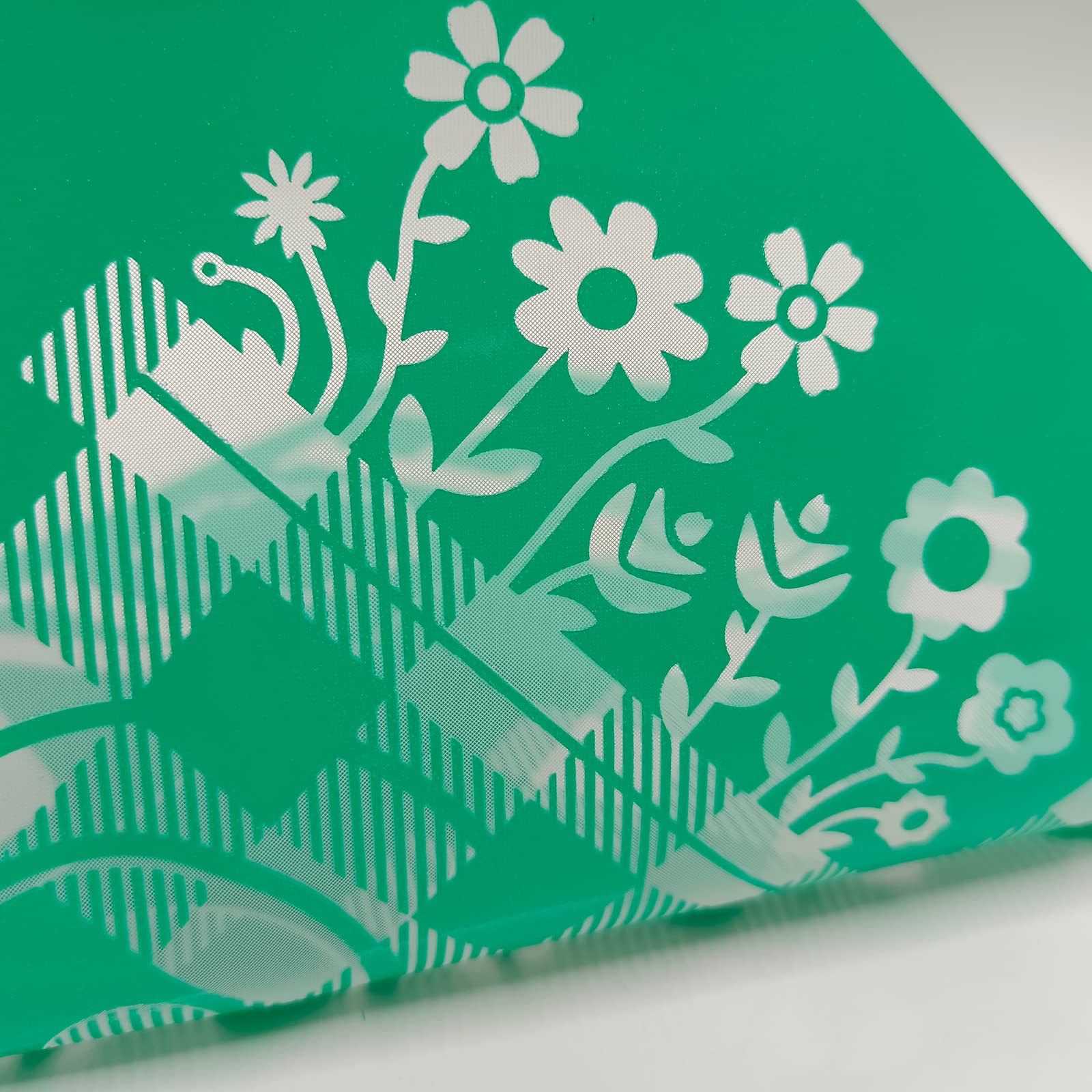 DGAGA Reusable Self-Adhesive Silk Screen Stencils - Merry Christmas Design for DIY Wood Signs, Fabric Painting & Home Decor | Perfect for Chalk Paste, Wall Art & Holiday Craft Projects