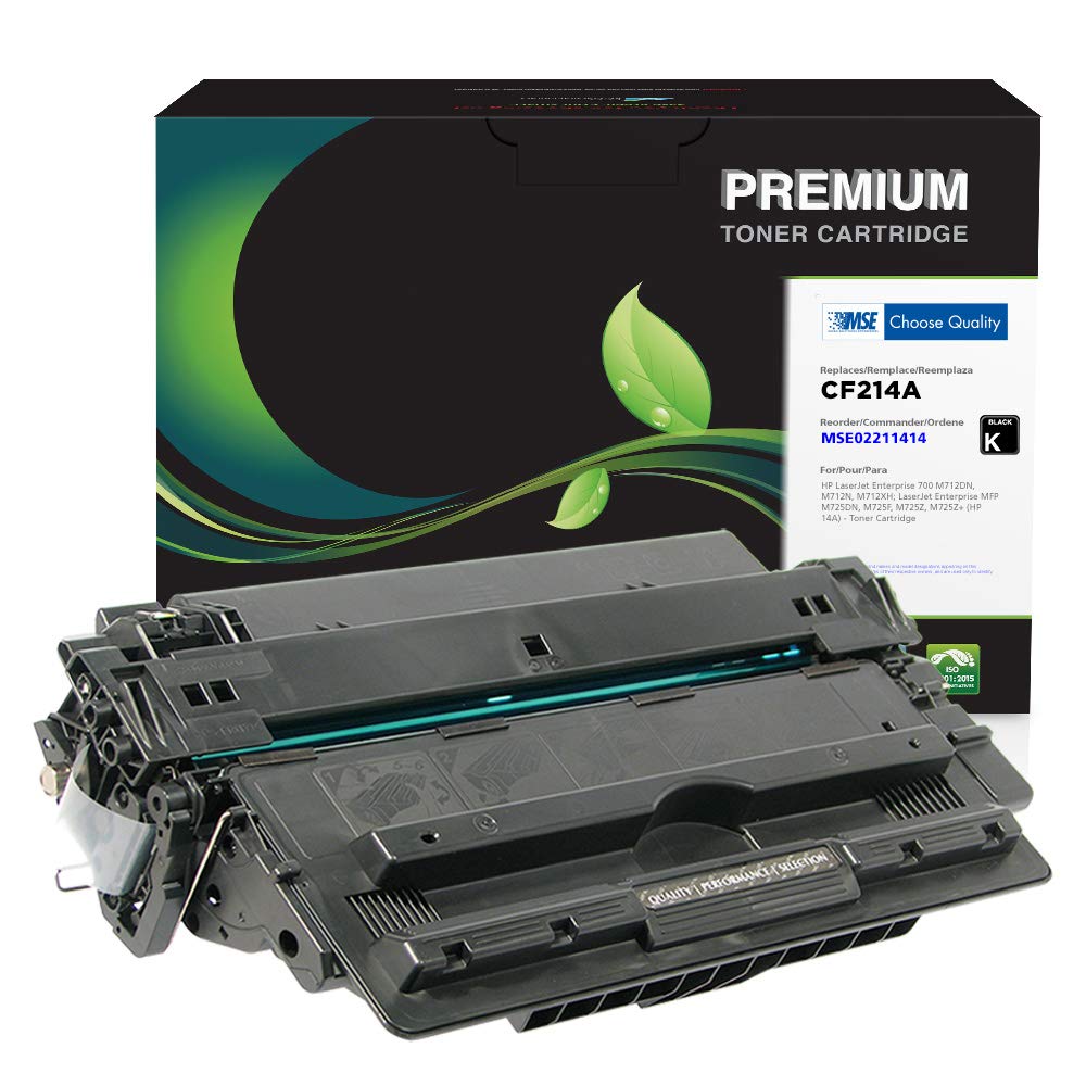 Premium Remanufactured HP CF214A/14A Toner Cartridge - High-Yield Black Ink Replacement for HP Printers | Home Office & Small Business Printing Solution