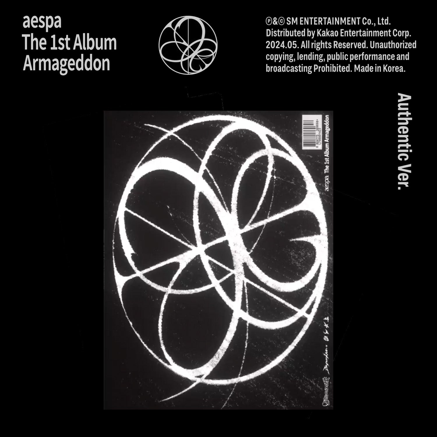AESPA 1st Album 'ARMAGEDDON' - Official K-POP Music CD - Perfect for K-POP Fans & Collectors - Great for Gifts, Parties & Music Collections