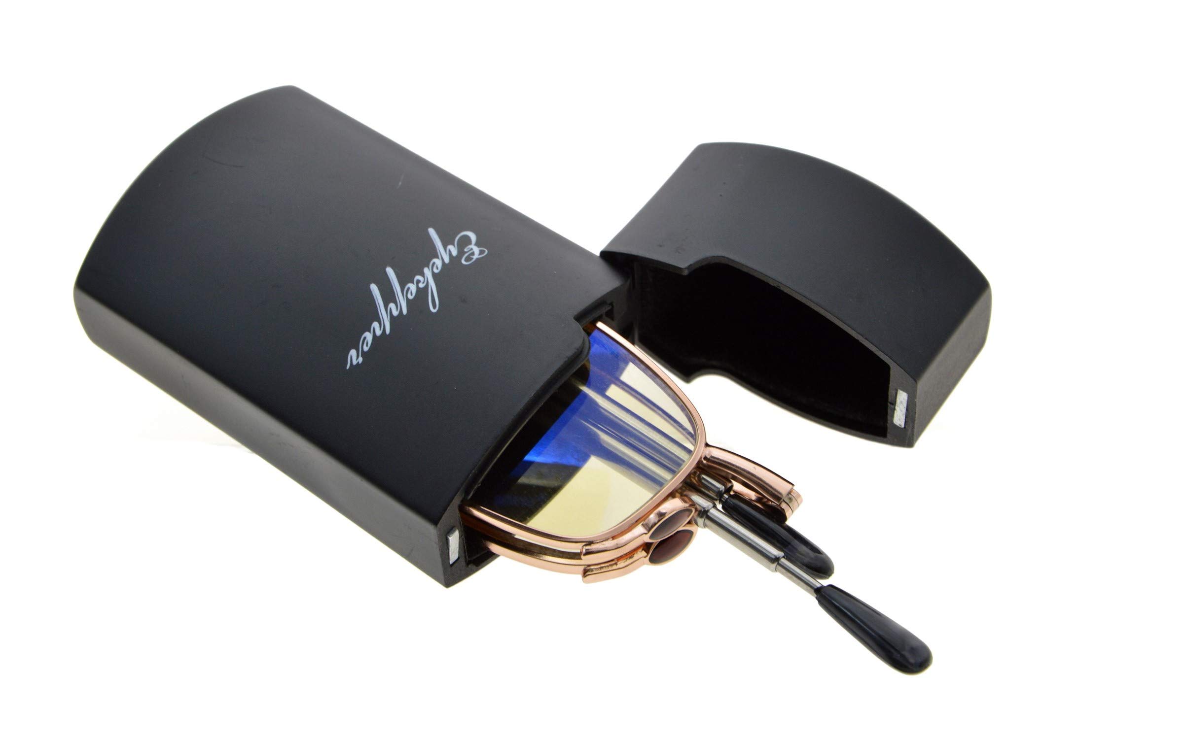 Eyekepper Folding Reading Glasses - Lightweight Foldable Readers for Men & Women - Perfect for Travel, Reading, and Outdoor Activities