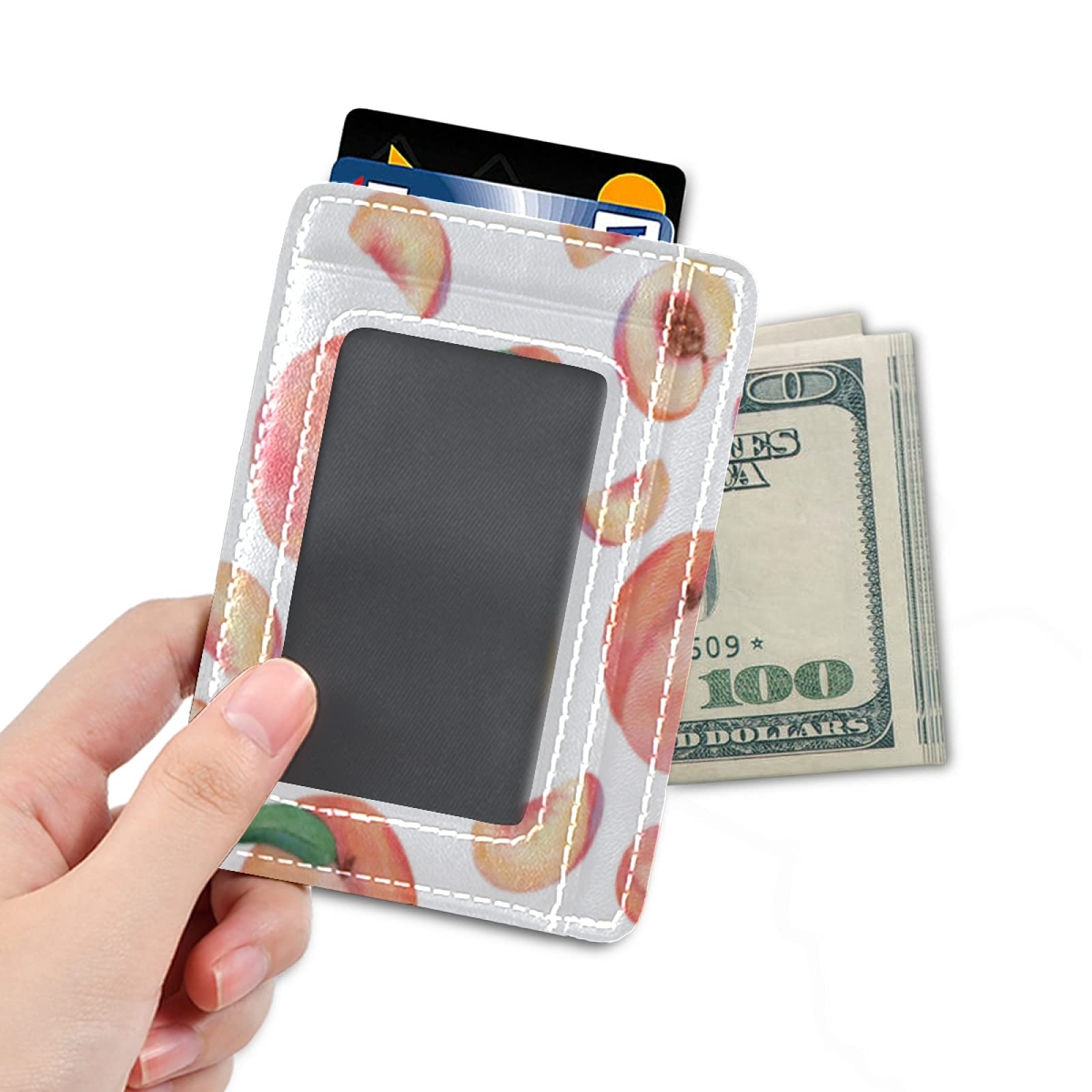 Susiyo Minimalist RFID Blocking Card Wallet - Slim PU Leather Front Pocket Wallet for Men & Women | Perfect for Travel, Work & Everyday Use