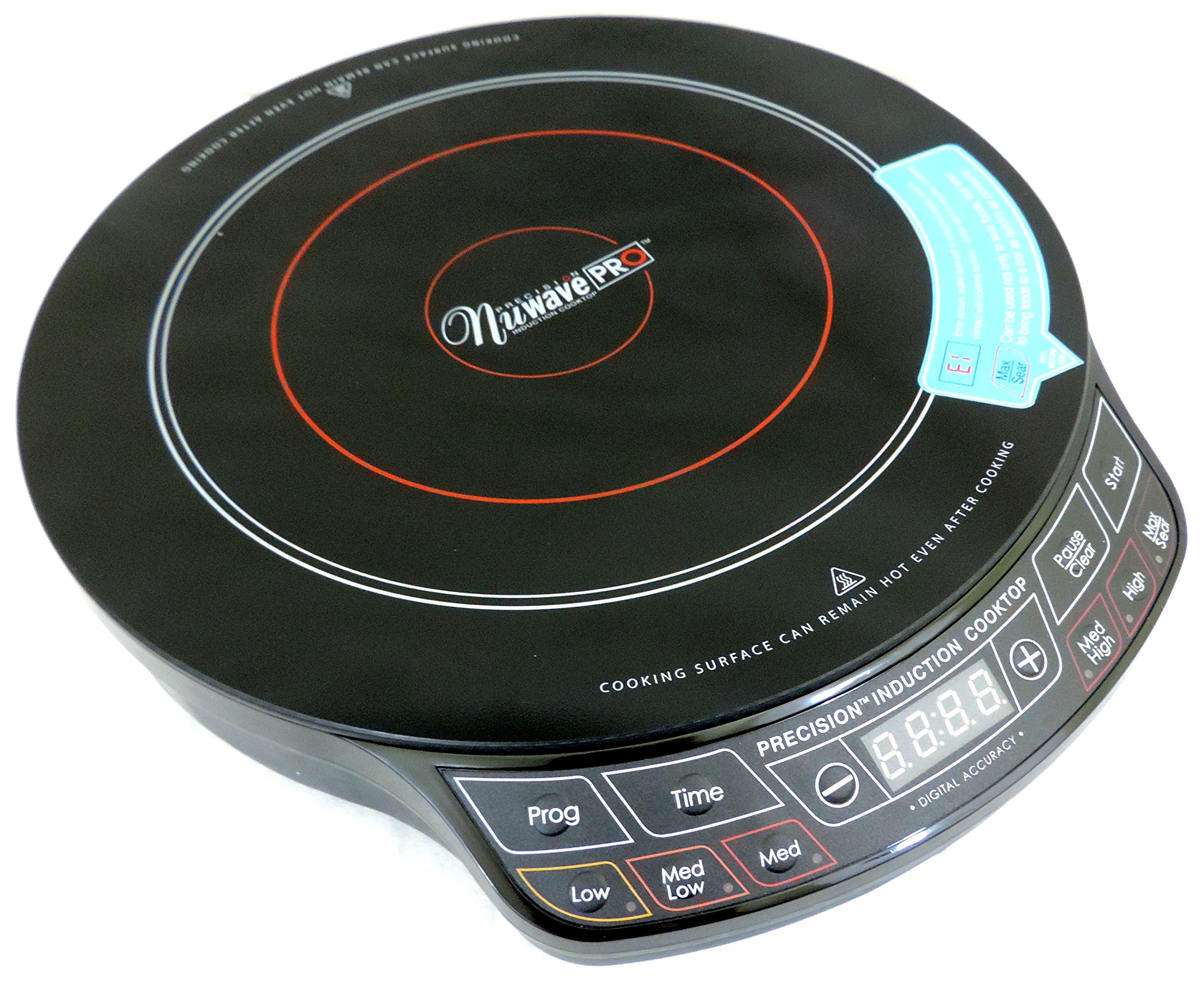 NuWave Pro Precision Induction Cooktop PIC 30301 - Portable Electric Stove for Fast, Energy-Efficient Cooking - Perfect for Home, RV, Dorm & Outdoor Use
