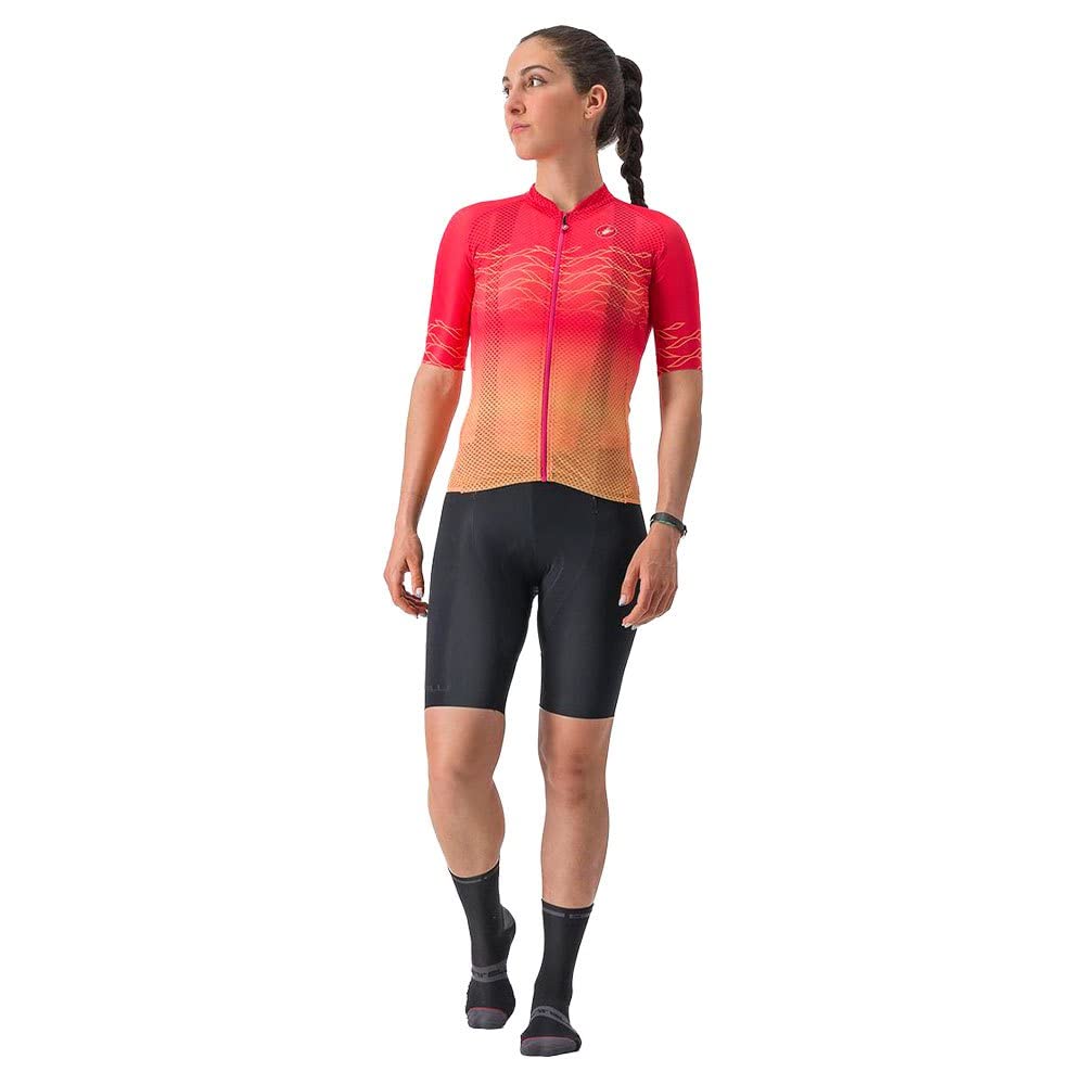 Castelli Women's Short Sleeve T-Shirt - Breathable Cotton Tee for Running, Yoga & Casual Wear | Athletic & Everyday Comfort