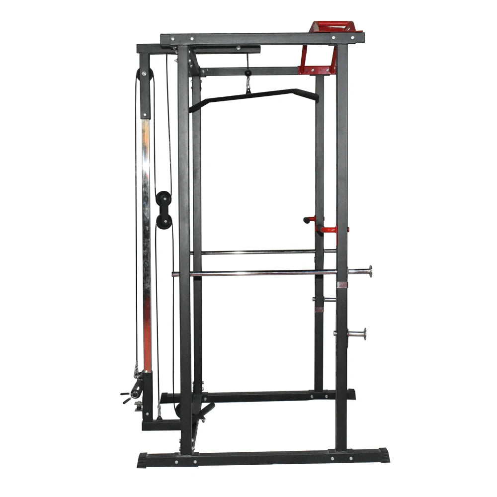 Multi-Functional Home Gym Power Cage - Squat Rack, Weightlifting Equipment for Strength Training | Perfect for Home Workouts & CrossFit Training