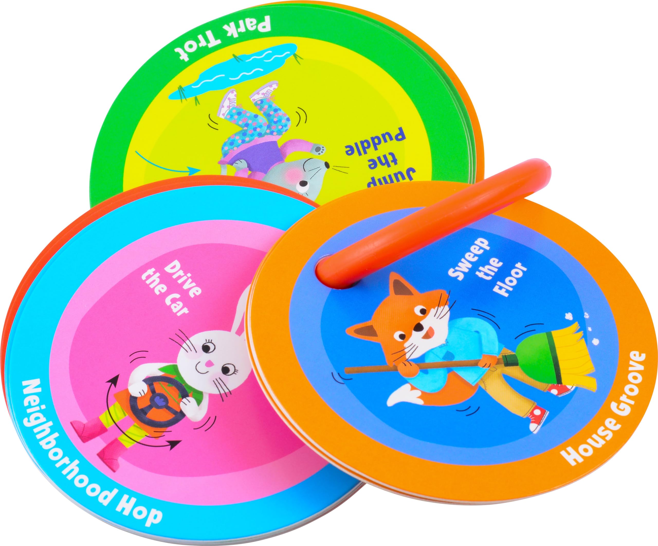 MOLLYBEE KIDS Preschool Dance Party Cards - Fun Movement Activity for Toddlers Ages 3+ | Educational Travel Game & Gift for Kids | Perfect for Birthday Parties, Classroom Activities & Road Trips