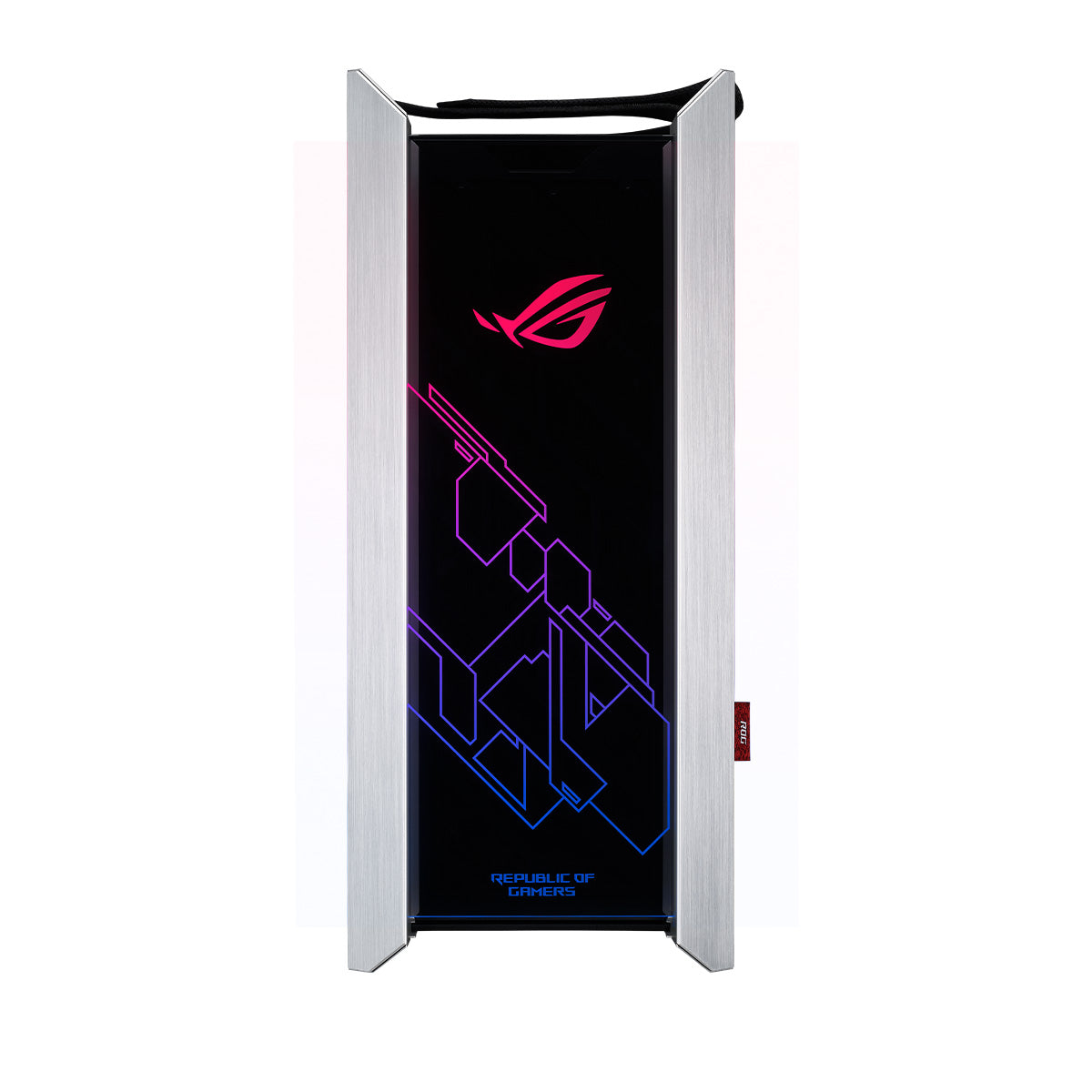 ASUS ROG Strix Helios White Mid Tower Gaming PC Case - Tempered Glass Side Panel, RGB Lighting, High Airflow Design for Ultimate Gaming Setup & Streaming Battlestation