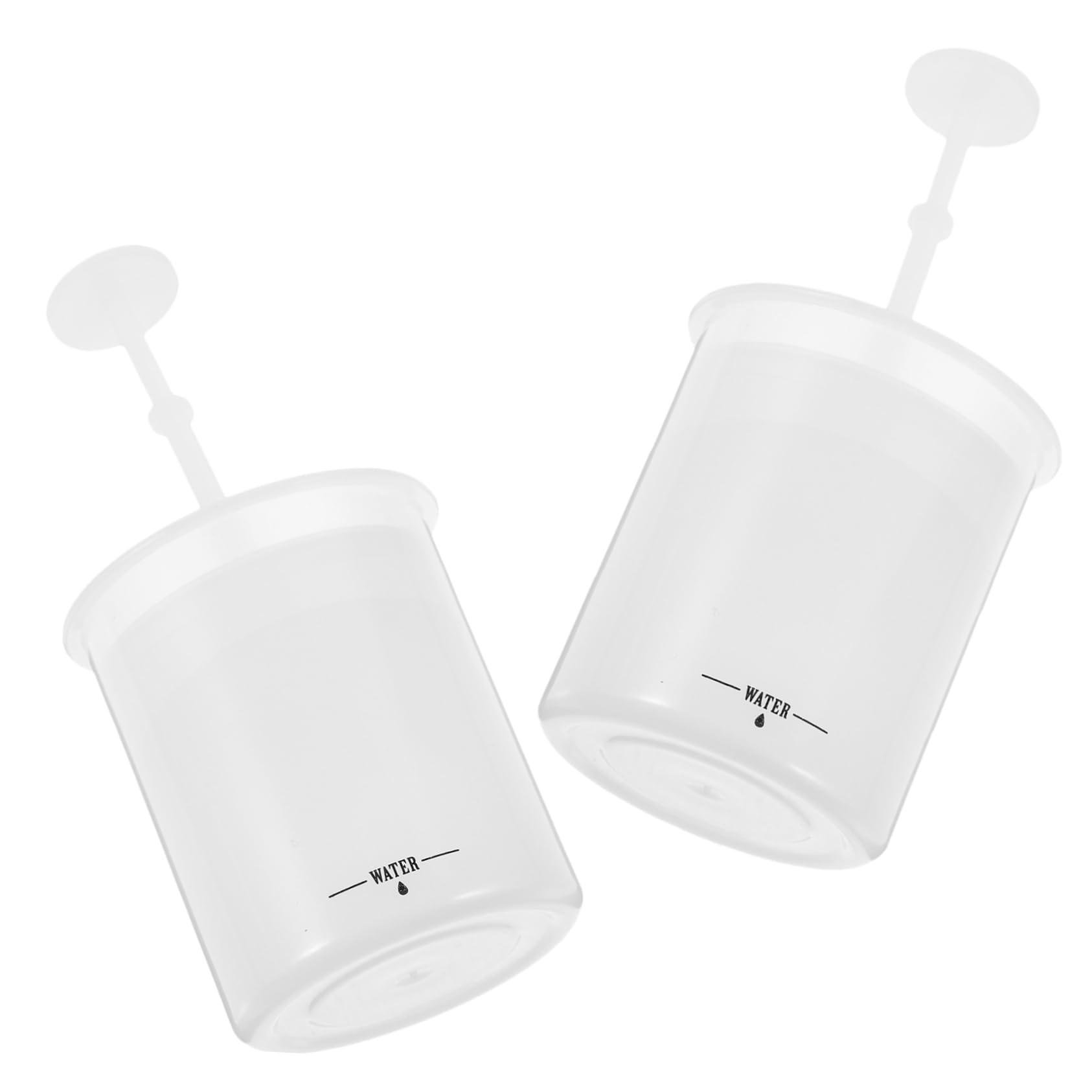 2-Pack White Foam Face Cleansing Cups - Efficient Facial Wash Tool for Deep Pore Cleaning | Perfect for Skincare Routine & Travel Essentials