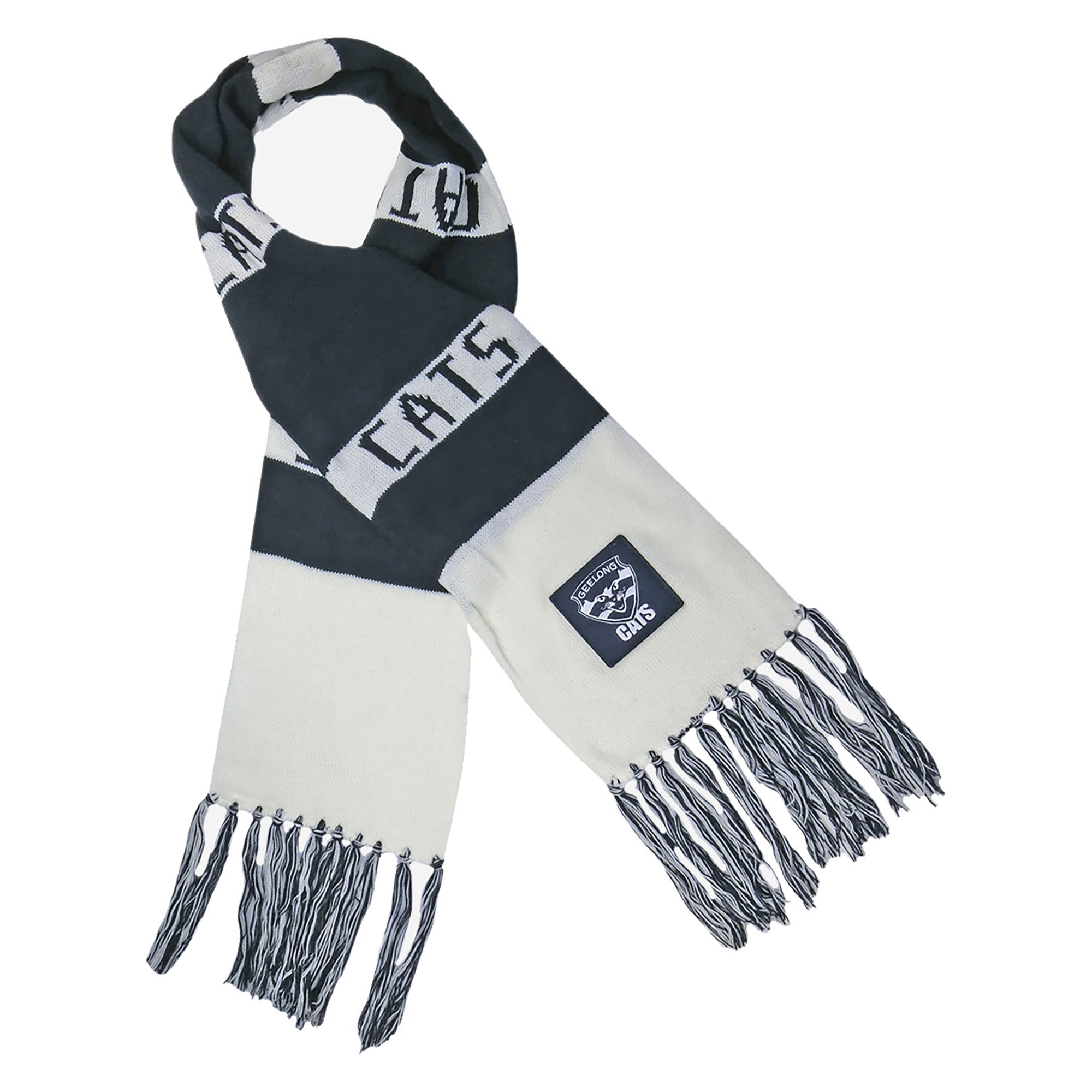 Geelong Cats AFL Team Bar Scarf for Adults - Perfect for Game Day, Tailgating & Fan Support