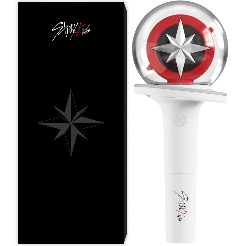 Stray Kids Official Lightstick Ver 2 - Kpop Merch & Concert Accessories | Perfect for Kpop Concerts, Fan Meetings & Collection Display