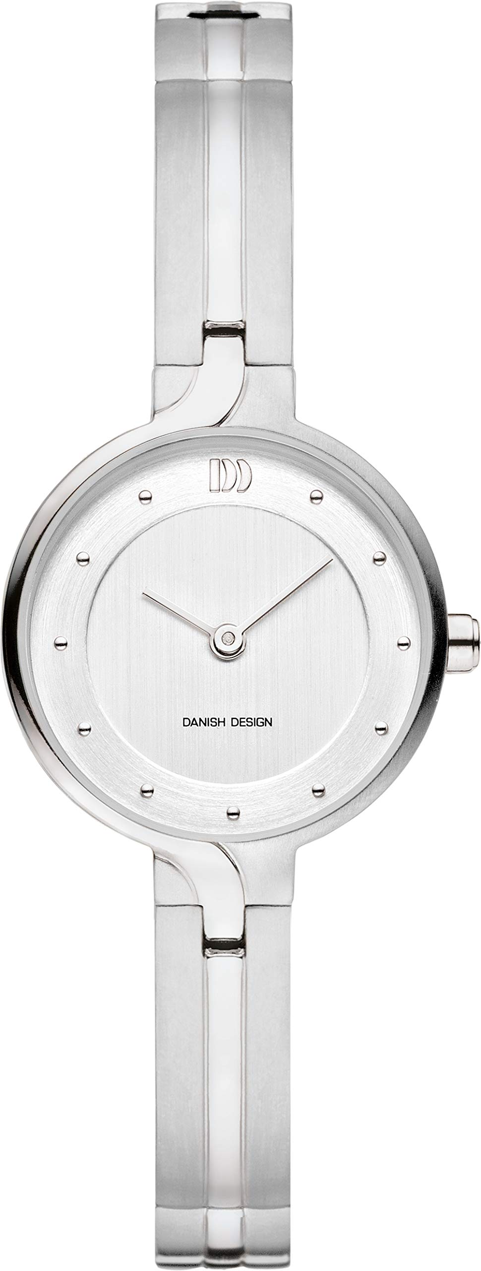 Danish Design Women's Chic Iris Watch - Silver Stainless Steel Band, Elegant Dress Watch for Women, Perfect for Office, Party & Everyday Wear