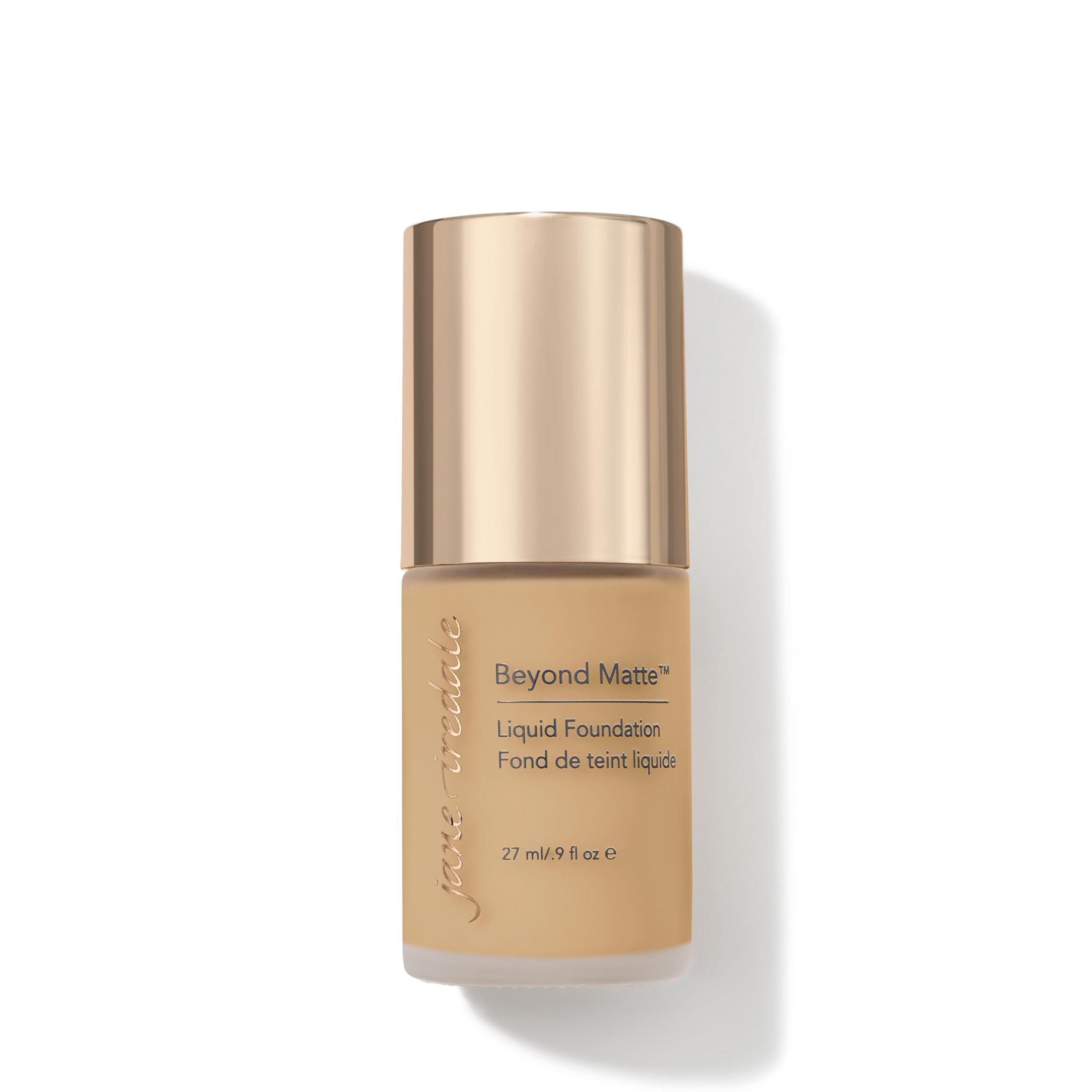 Jane Iredale Beyond Matte 3-in-1 Liquid Foundation - Lightweight, Buildable Coverage with Semi-Matte Finish | Vegan, Clean & Cruelty-Free Makeup for Everyday Wear & Special Occasions