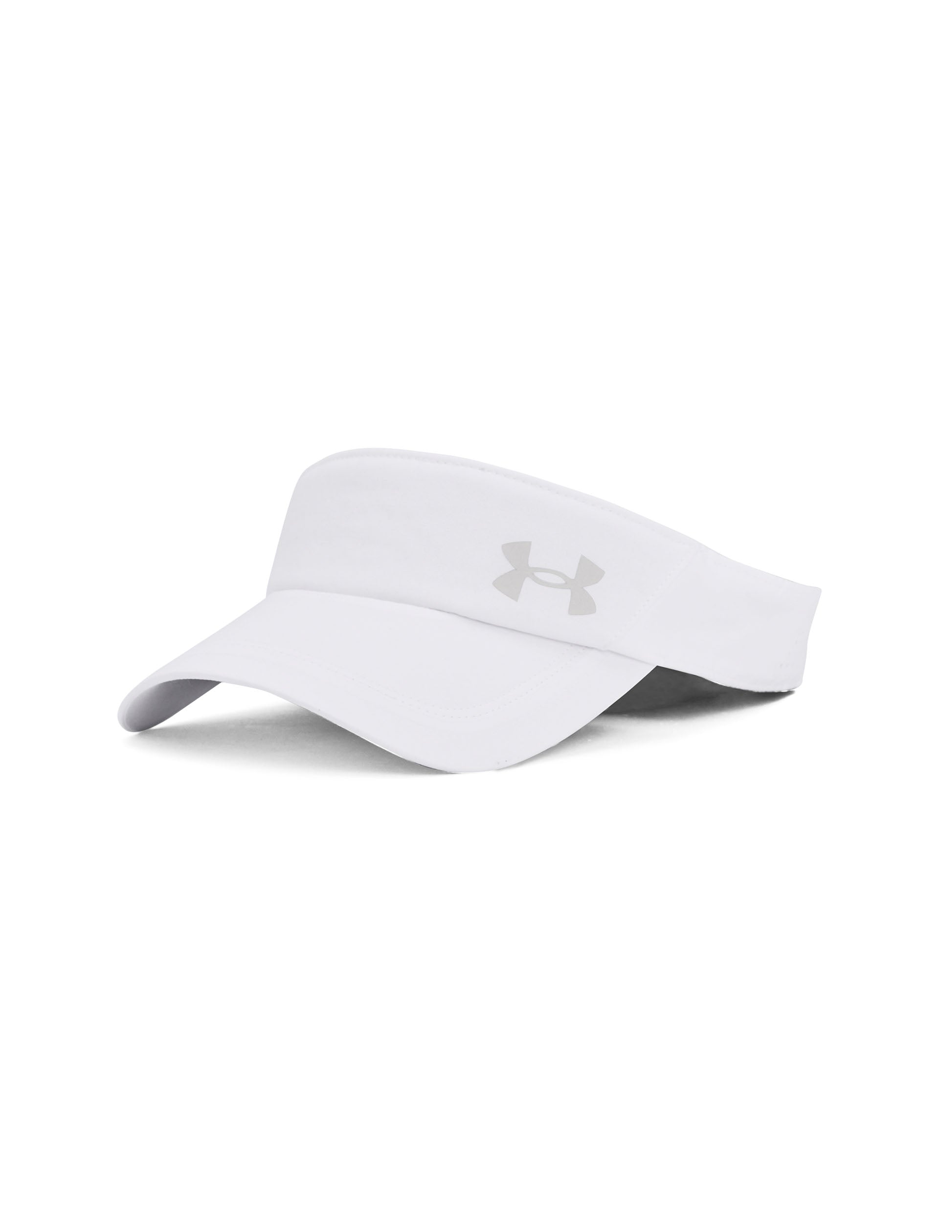 High-Visibility White Reflective Launch Visor - Safety Sun Shield for Running, Cycling, Motorcycling & Outdoor Sports