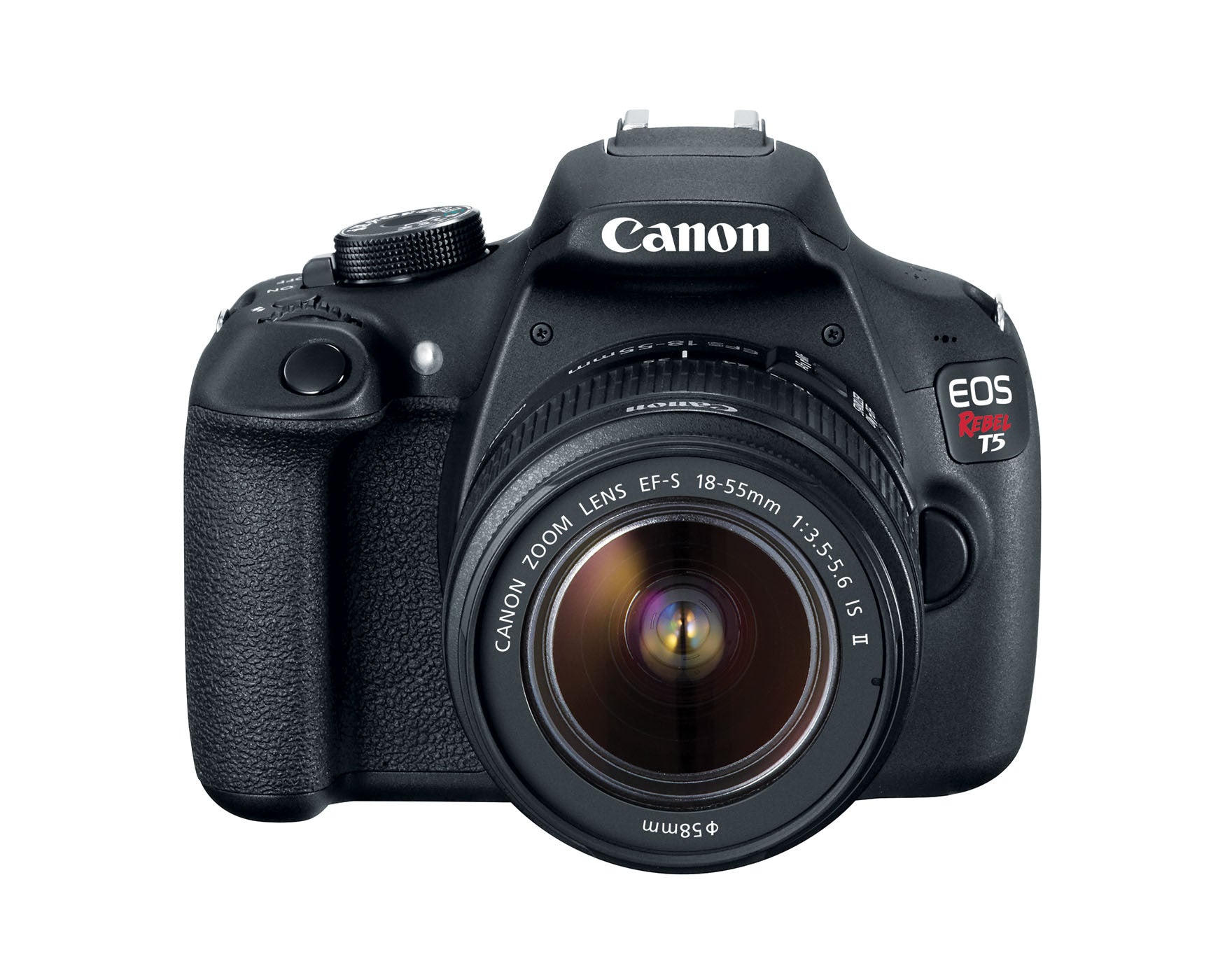 Canon EOS Rebel T5 DSLR Camera with 18-55mm IS II Lens Kit (Black) - Perfect for Beginners, Travel Photography & Family Moments