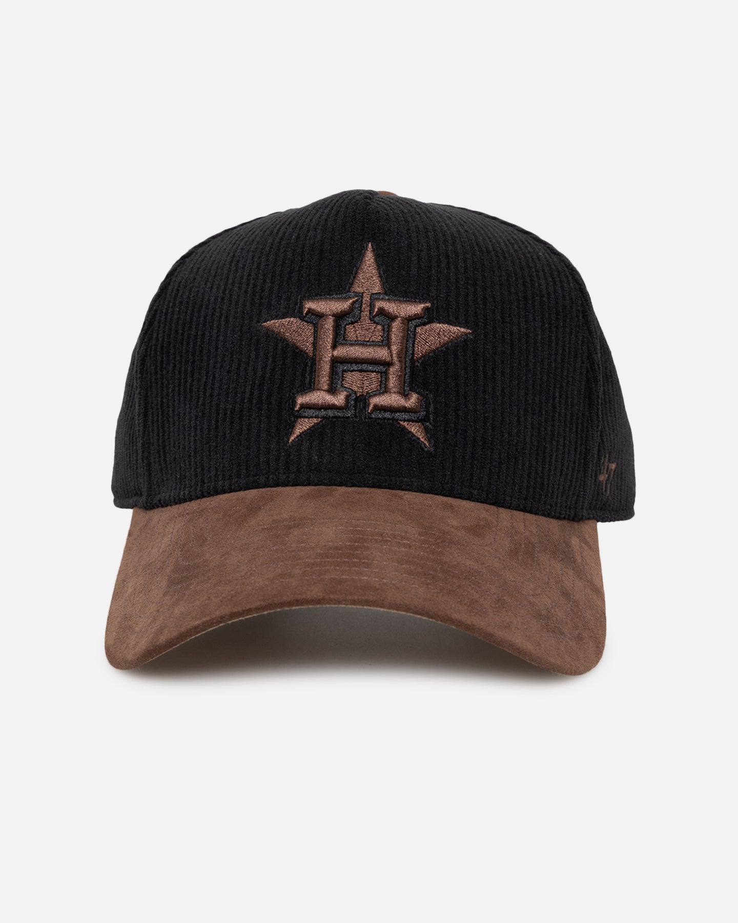 47 Brand Houston Astros 'Black Barren' 47 Offside DT Snapback Black Hat - Adjustable Baseball Cap for Men & Women - Perfect for Sports Fans, Casual Wear & Outdoor Activities