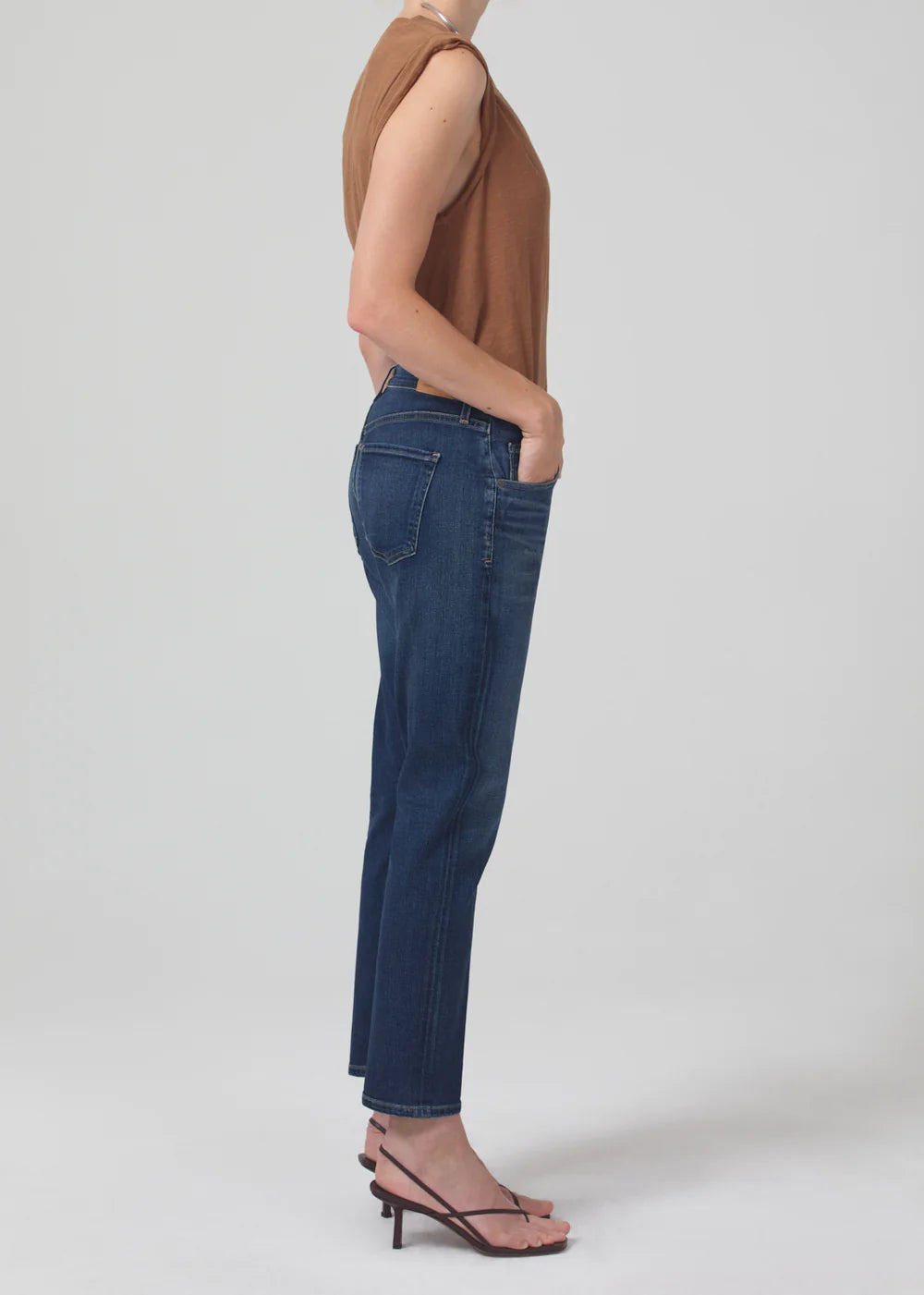 Emerson Mid Rise Relaxed Fit Jeans for Women - Blue Ridge Wash - Comfortable Casual Denim Pants for Everyday Wear, Work & Weekend Outings