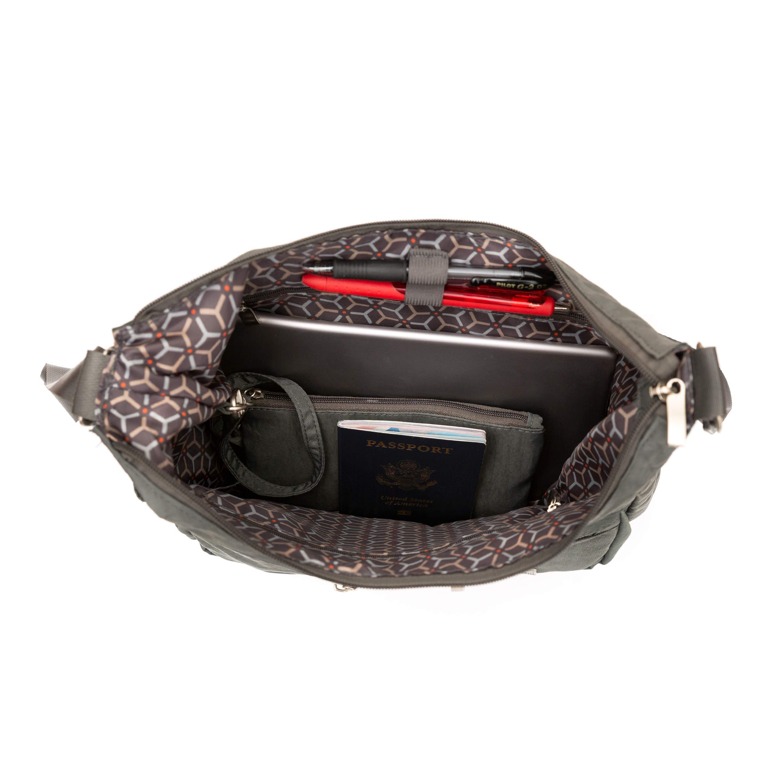 RFID Blocking Crossbody Purse for Women - Anti-Theft Travel Shoulder Bag with Passport Holder | Lightweight & Durable for Everyday Use, Cruises, Commuting & Shopping