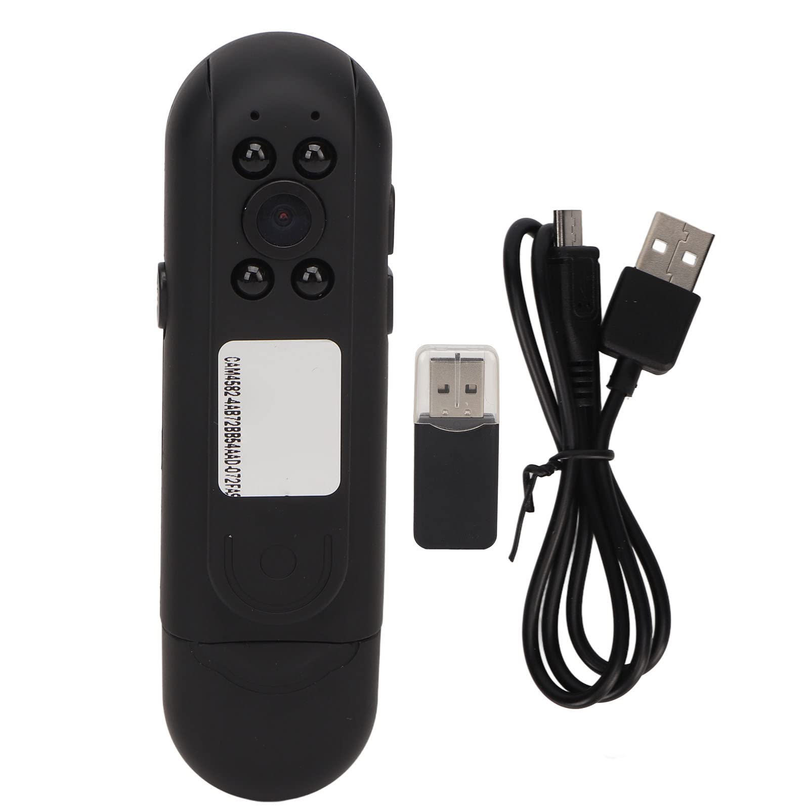 Mini Body Camera 1080P HD with Night Vision - for Travel, Sports & Outdoor Recording