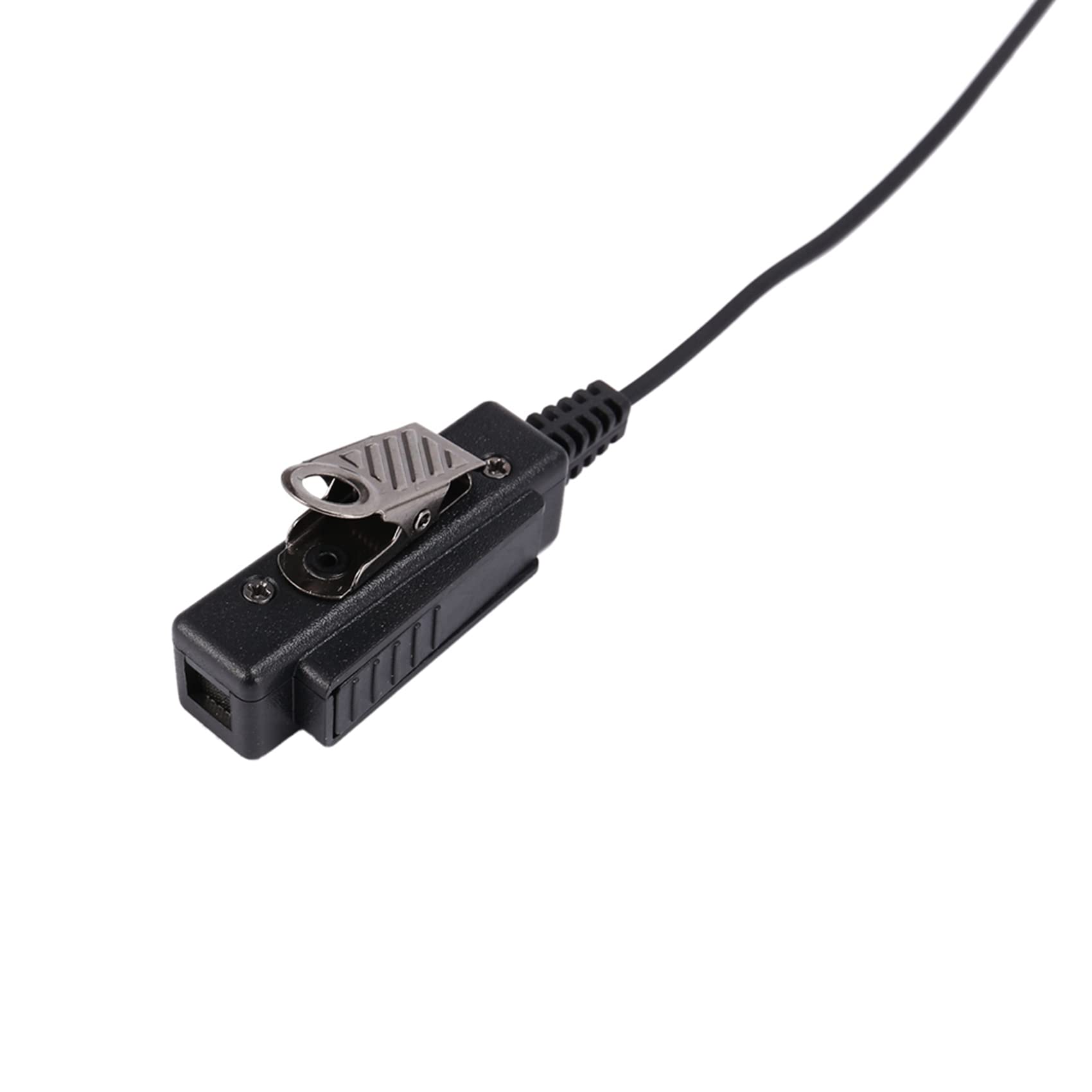Bcowtte 2X MTP3100 MTP3200 MTP3250 MTP3550 Earpiece Headset with PTT Button for Two-Way Radio - Perfect for Security, Construction & Emergency Communication