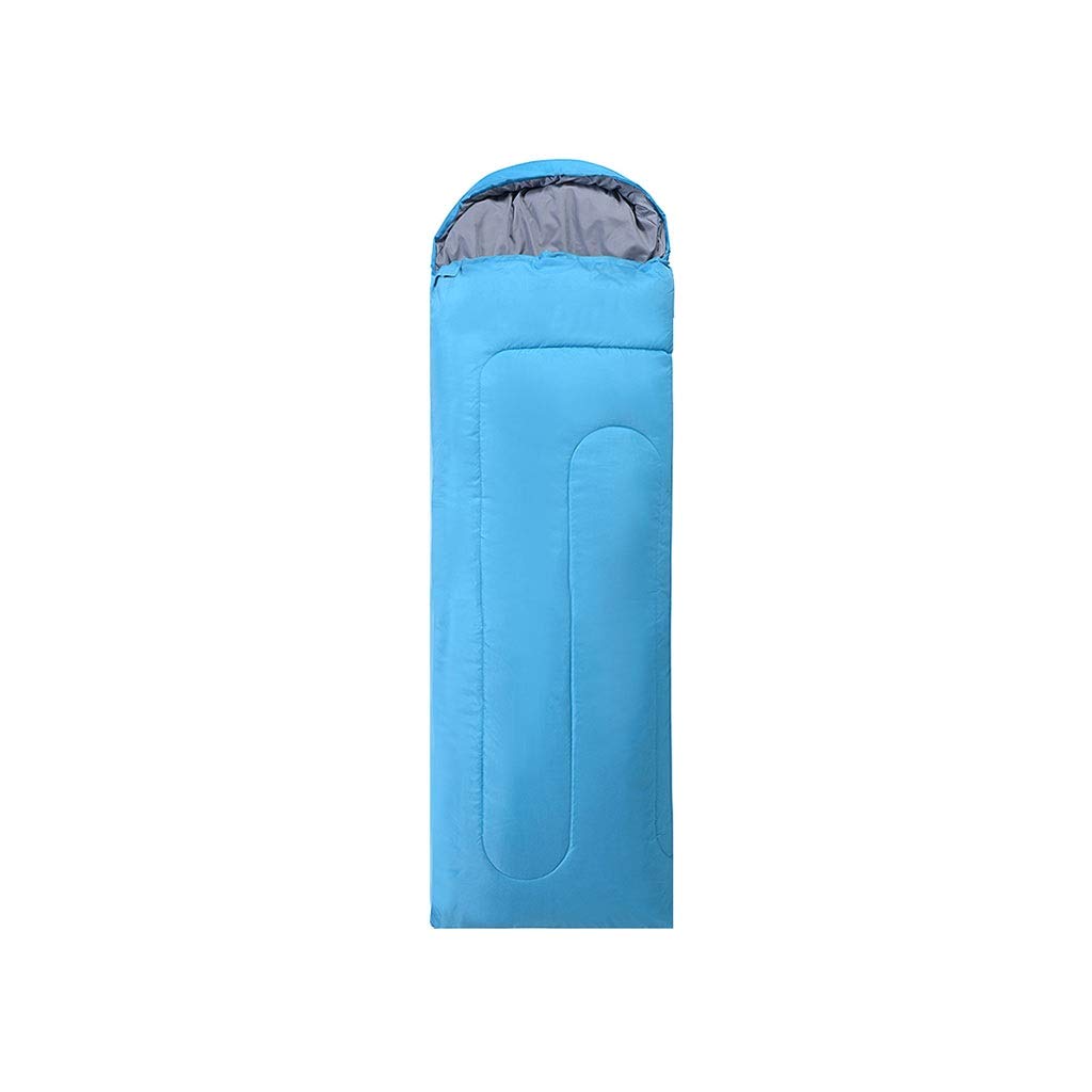 Adult Thickened Rectangle Envelope Sleeping Bag for Camping, Hiking & Outdoor Adventures - 1-2 Season Warm Sleeping Bag for Backpacking, Travel & Emergency Preparedness