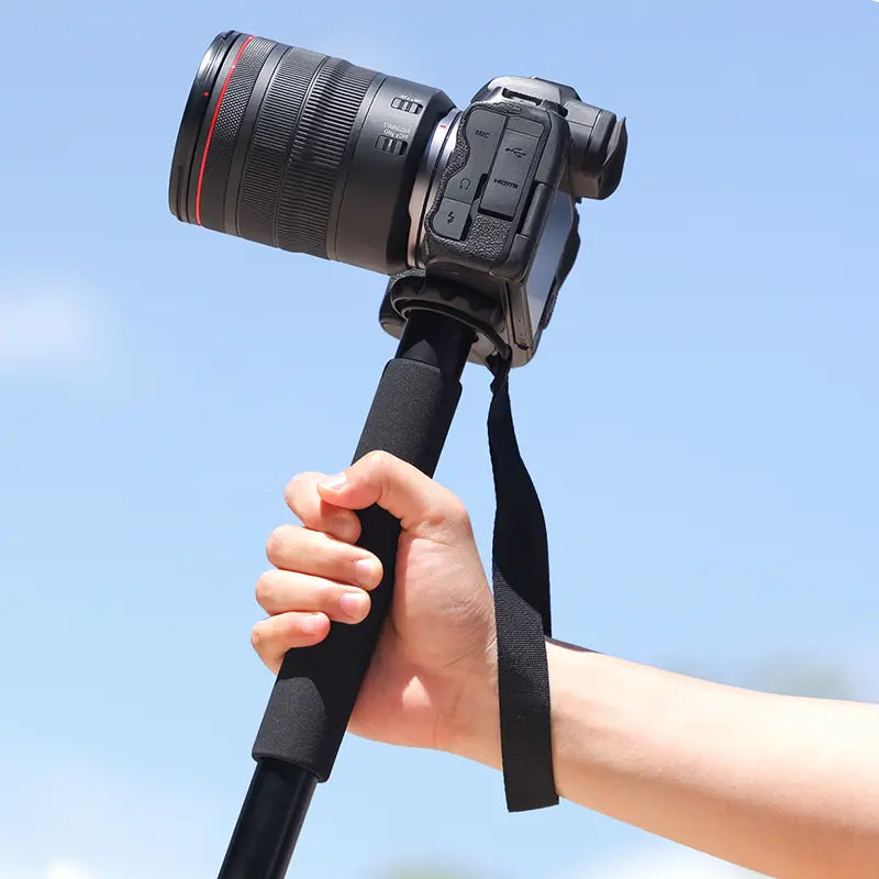 Ulanzi 61 Inch Lightweight Aluminum Camera Monopod with Quick Release Plate - Perfect for Travel, Vlogging, and Outdoor Photography (Model T049GBB1)