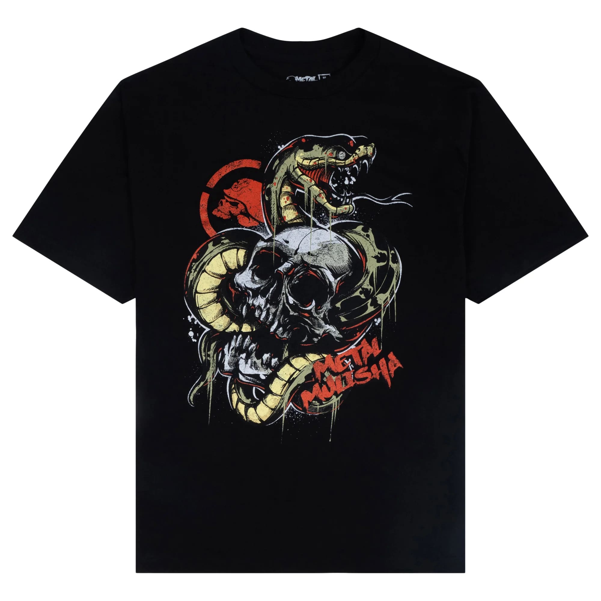 Metal Mulisha Snakehead Graphic T-Shirt - Men's Streetwear Tee for Skateboarding & Motorcycle Riding