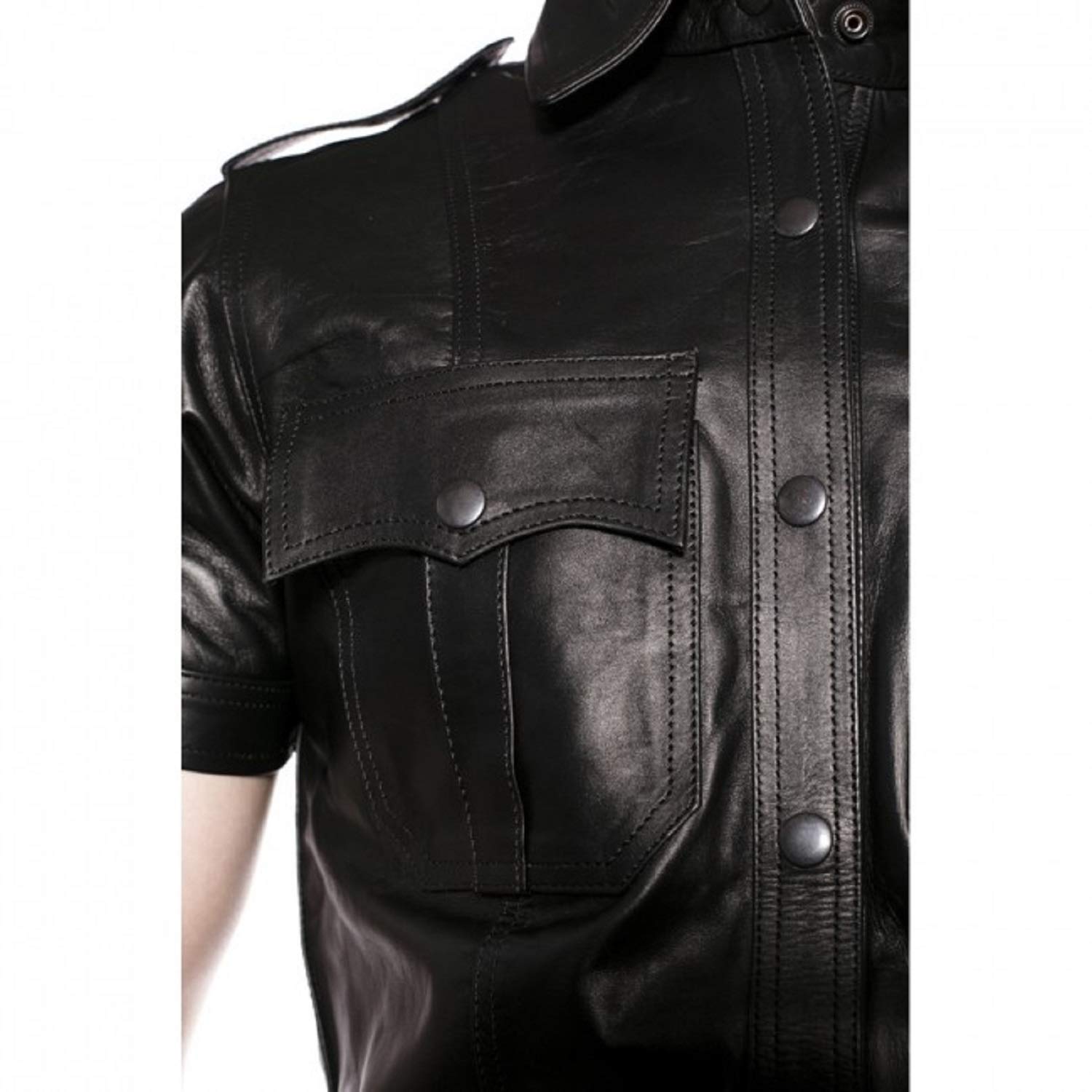 Prowler RED Police Shirt - Black, Large Size | Tactical Uniform for Law Enforcement & Security Professionals | Perfect for Duty, Patrol & Special Operations