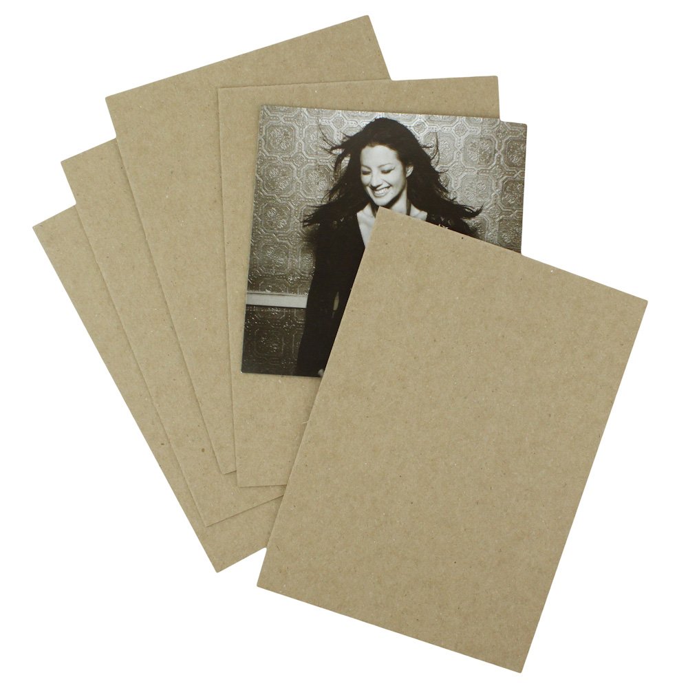 EcoSwift 8.5x11 Chipboard Sheets - 40 Pack Recycled Cardboard for Scrapbooking, Crafts, Packaging & Shipping Inserts (8.5x11 Inch) - Perfect for DIY Projects, Photo Albums & Product Protection