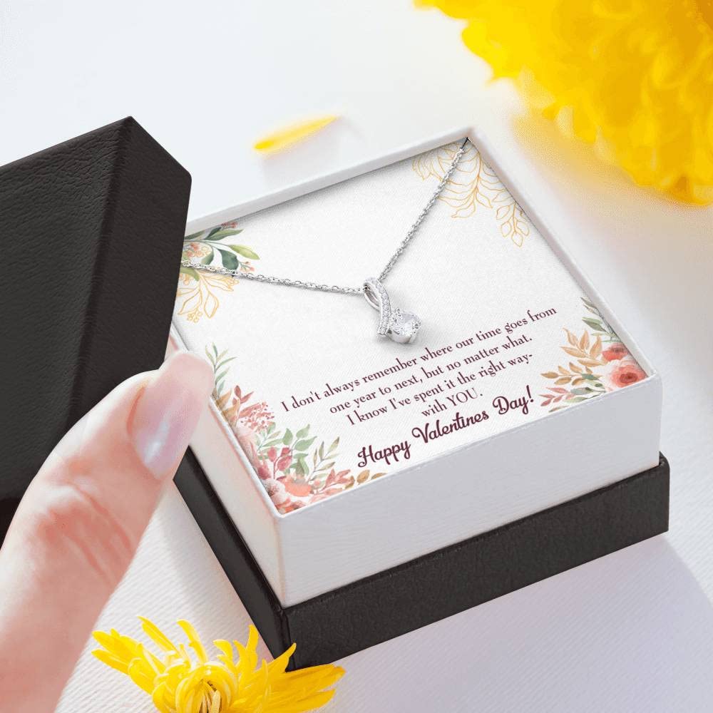 Elegant Mahogany Luxury Box with Stone Necklace & Message Card - Perfect Romantic Gift for Girlfriend, Anniversary or Valentine's Day - Express Your Love with Timeless Keepsake Jewelry for Special Moments